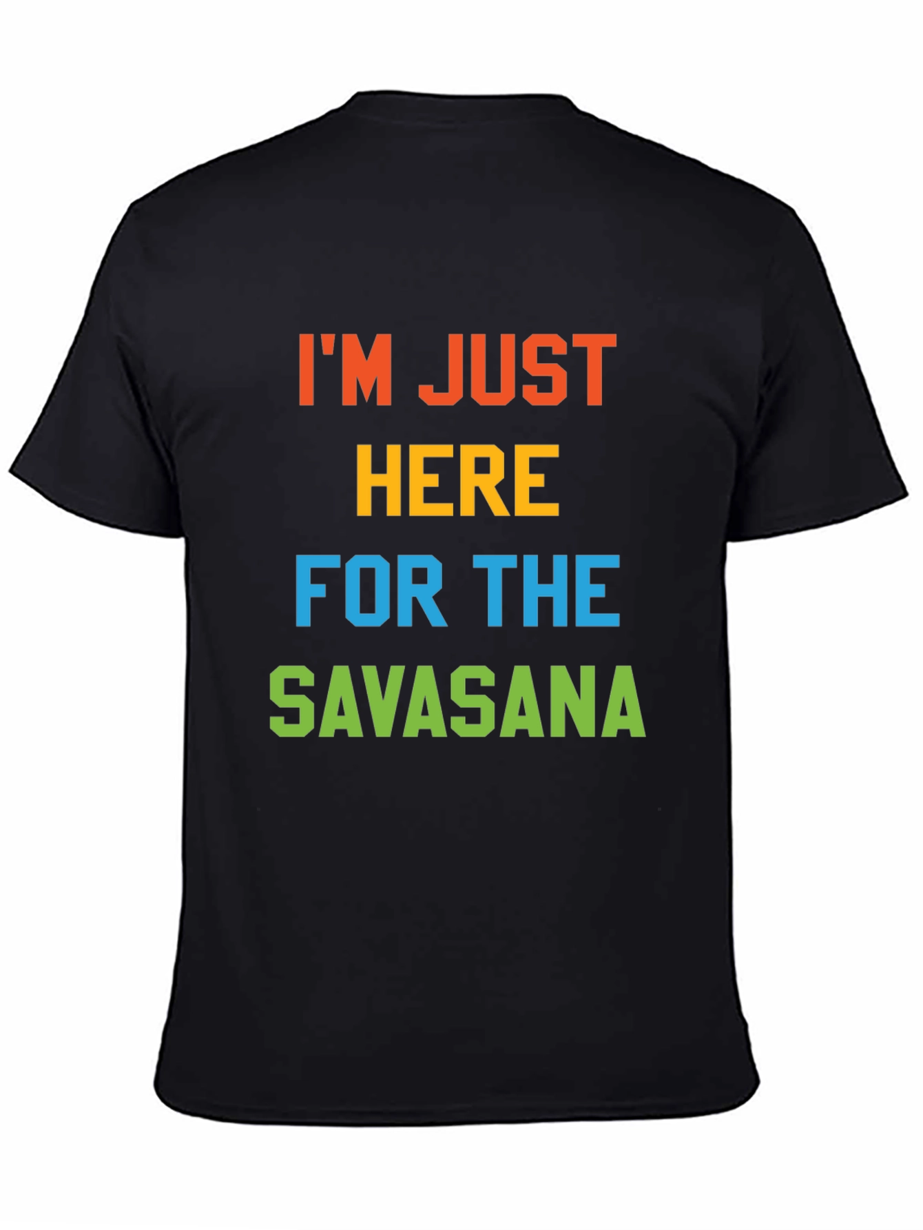 Yoga Savasana Graphic Tee - Comfortable Relaxation Shirt