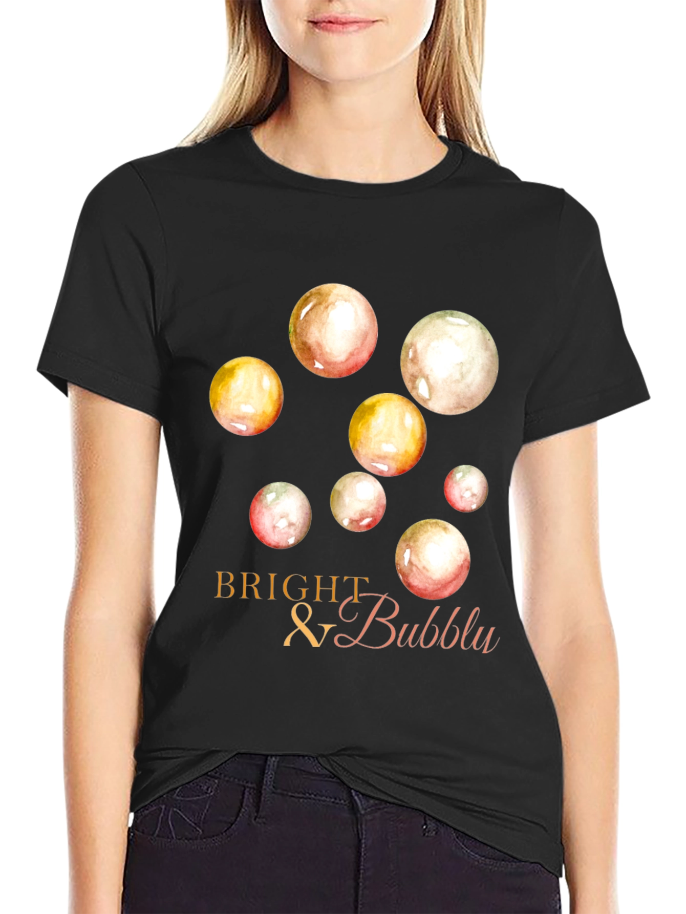 Bright & Bubbly Graphic Tee - Soft Style