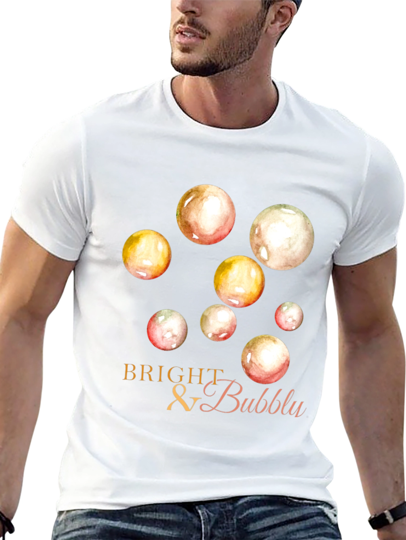 Bright & Bubbly Graphic Tee - Soft Style