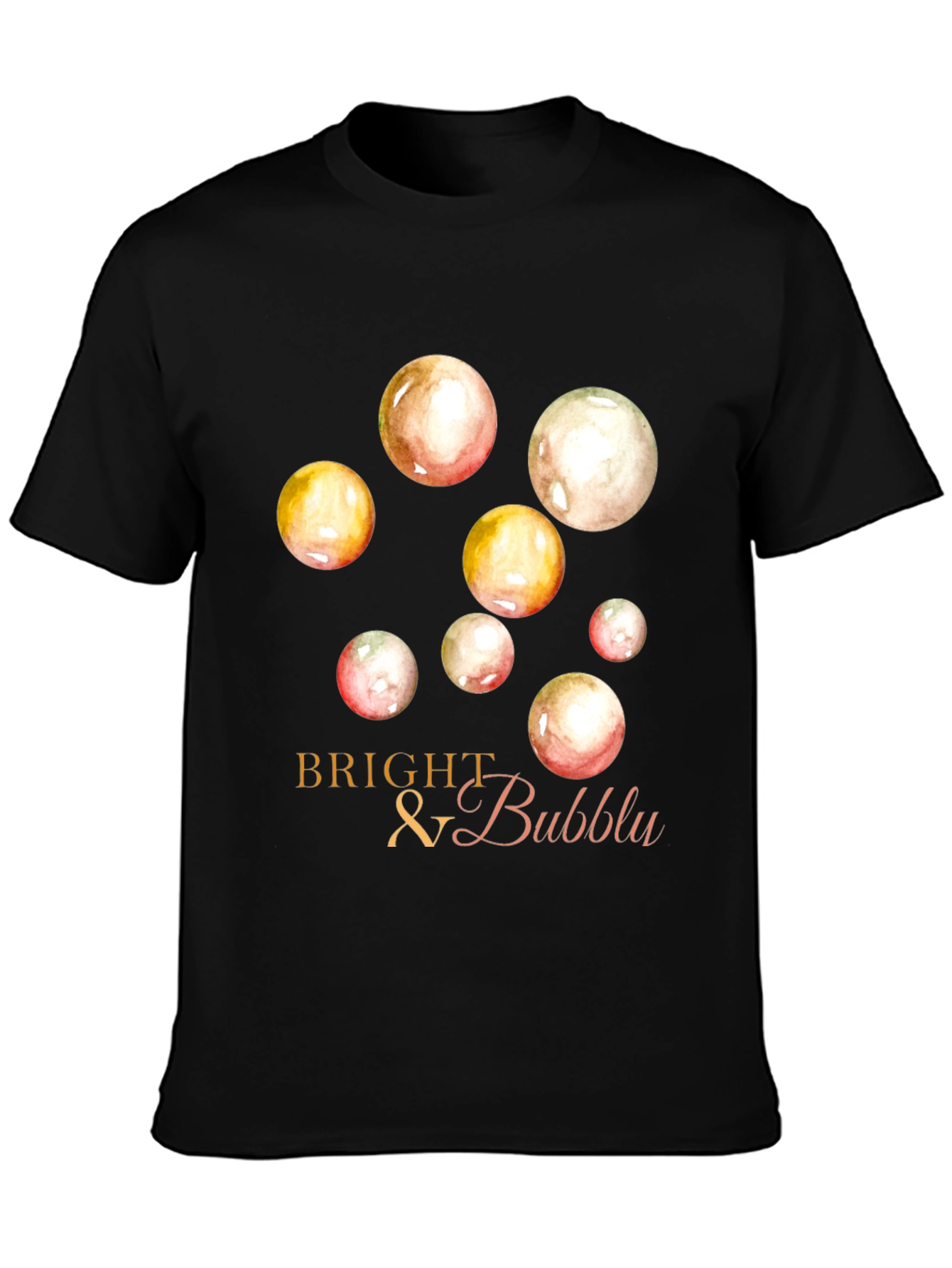 Bright & Bubbly Graphic Tee - Soft Style