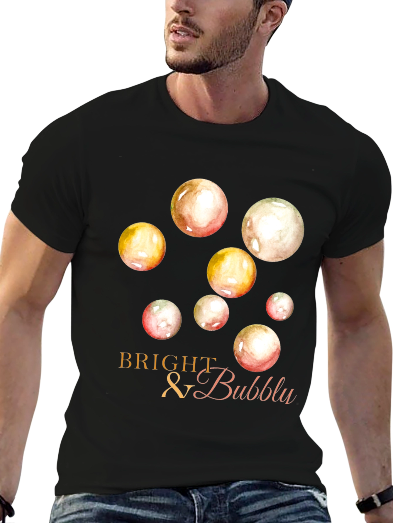 Bright & Bubbly Graphic Tee - Soft Style
