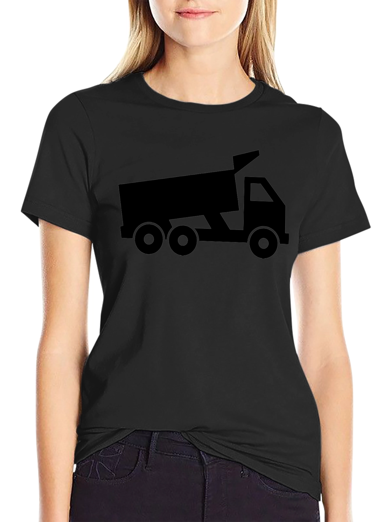 Dump Truck Graphic T-Shirt - Heavy Duty Fun!