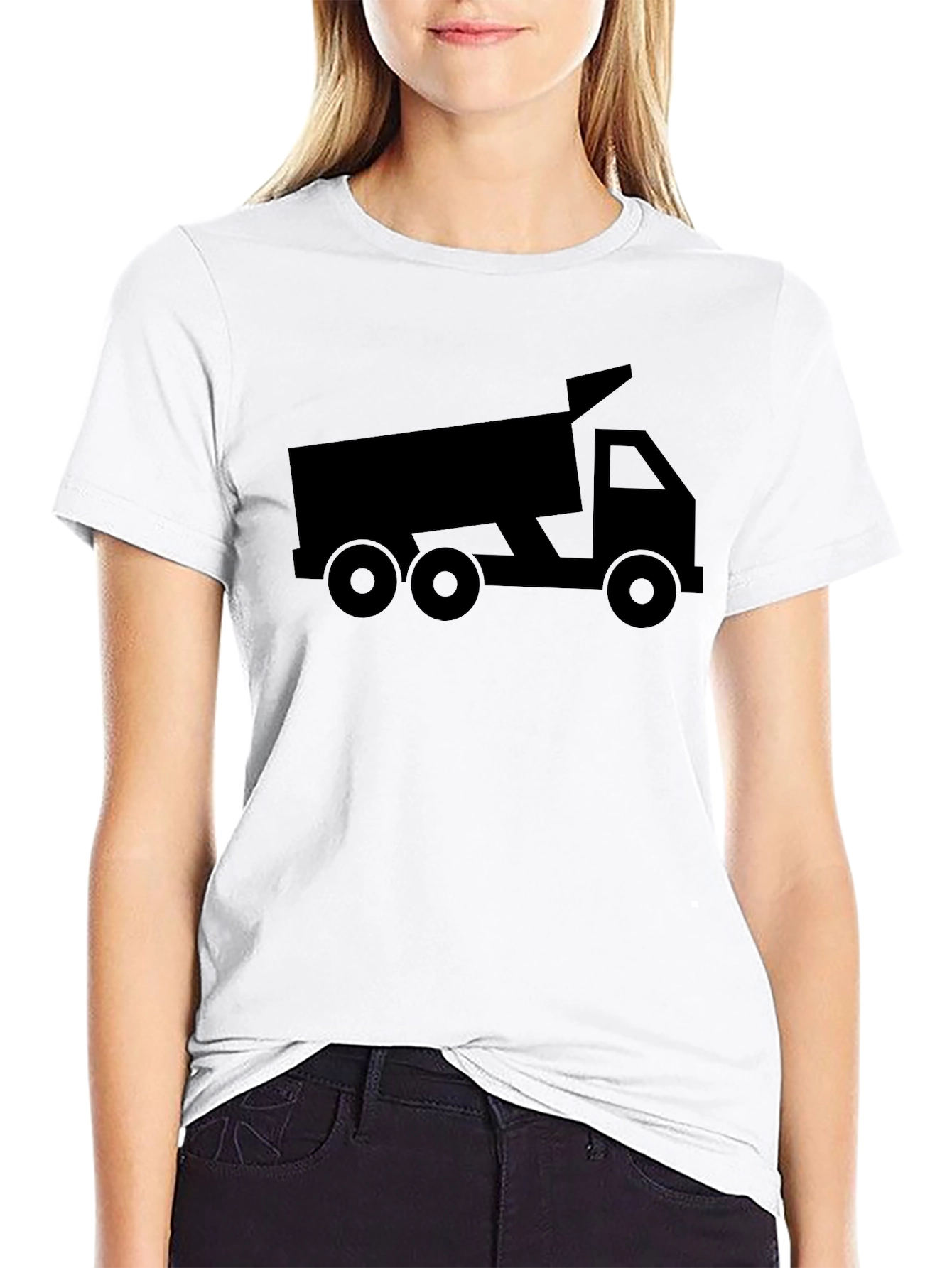 Dump Truck Graphic T-Shirt - Heavy Duty Fun!