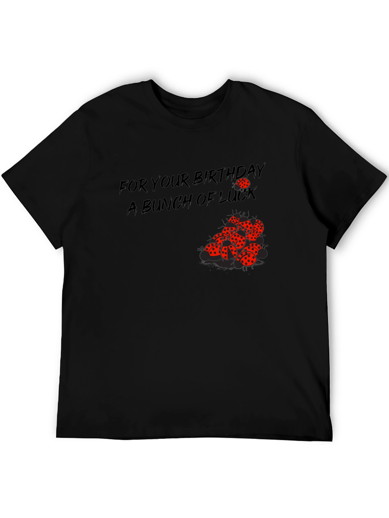 Birthday Luck T-Shirt - Ladybug Graphic Tee