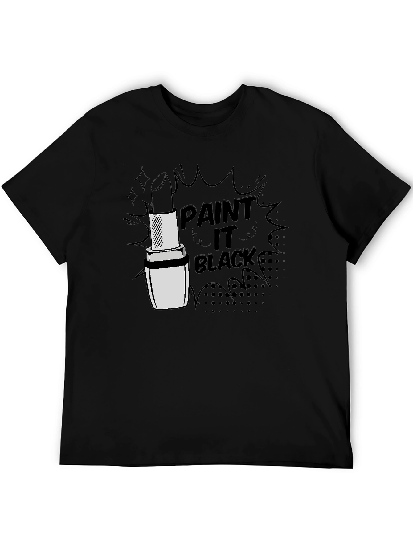 Paint It Black Lipstick T-Shirt