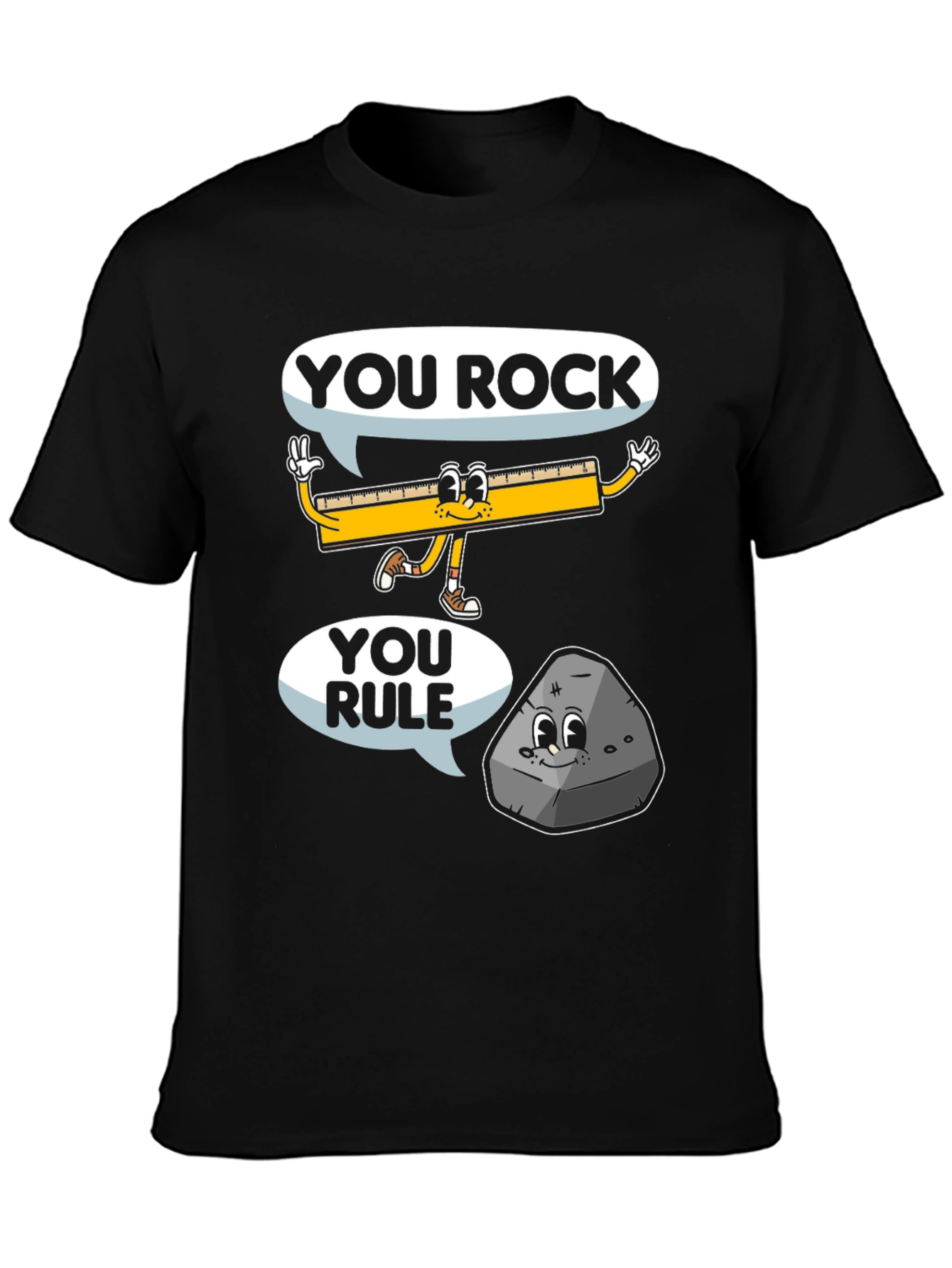 You Rock You Rule Funny Pun T-Shirt