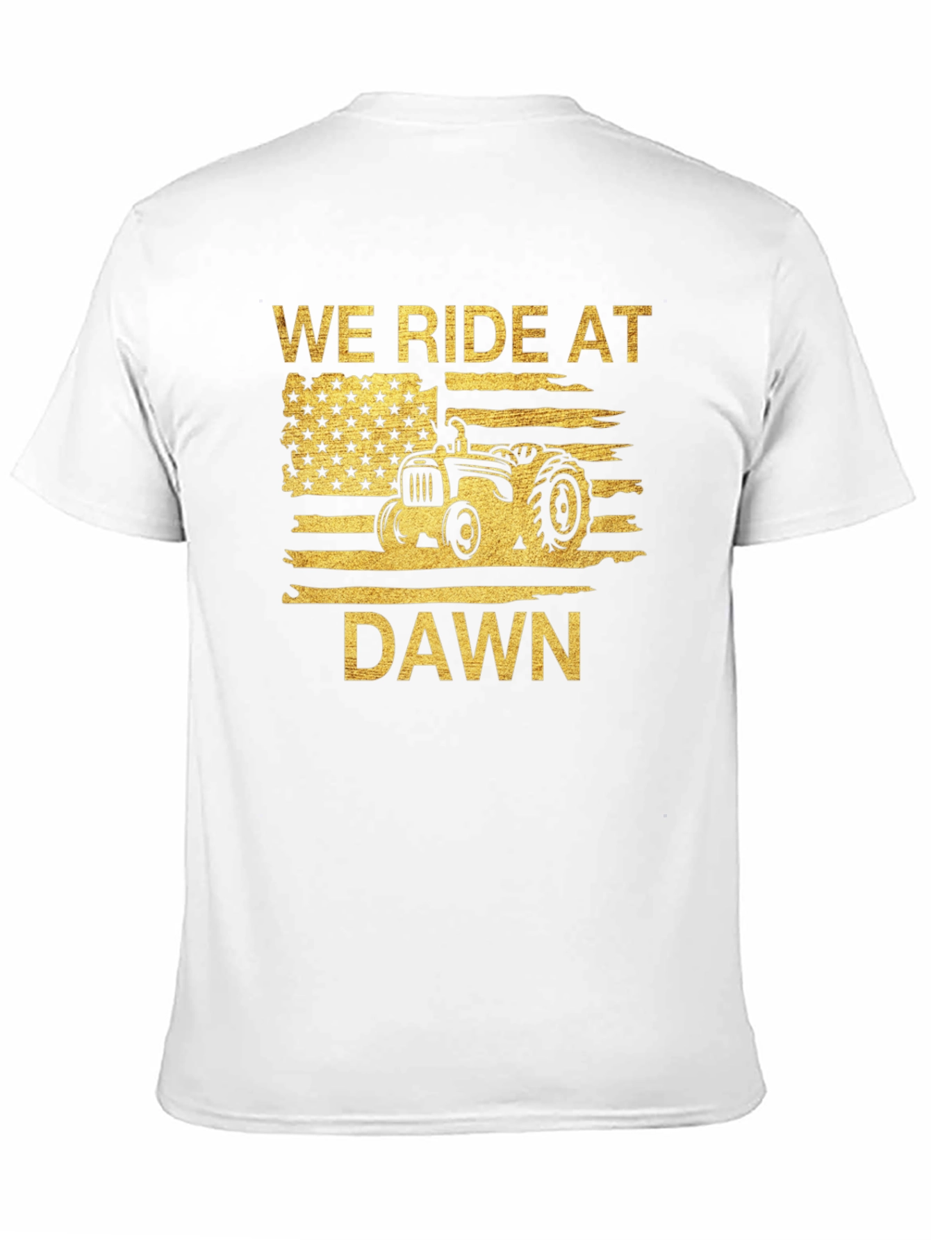 We Ride at Dawn Black T-Shirt