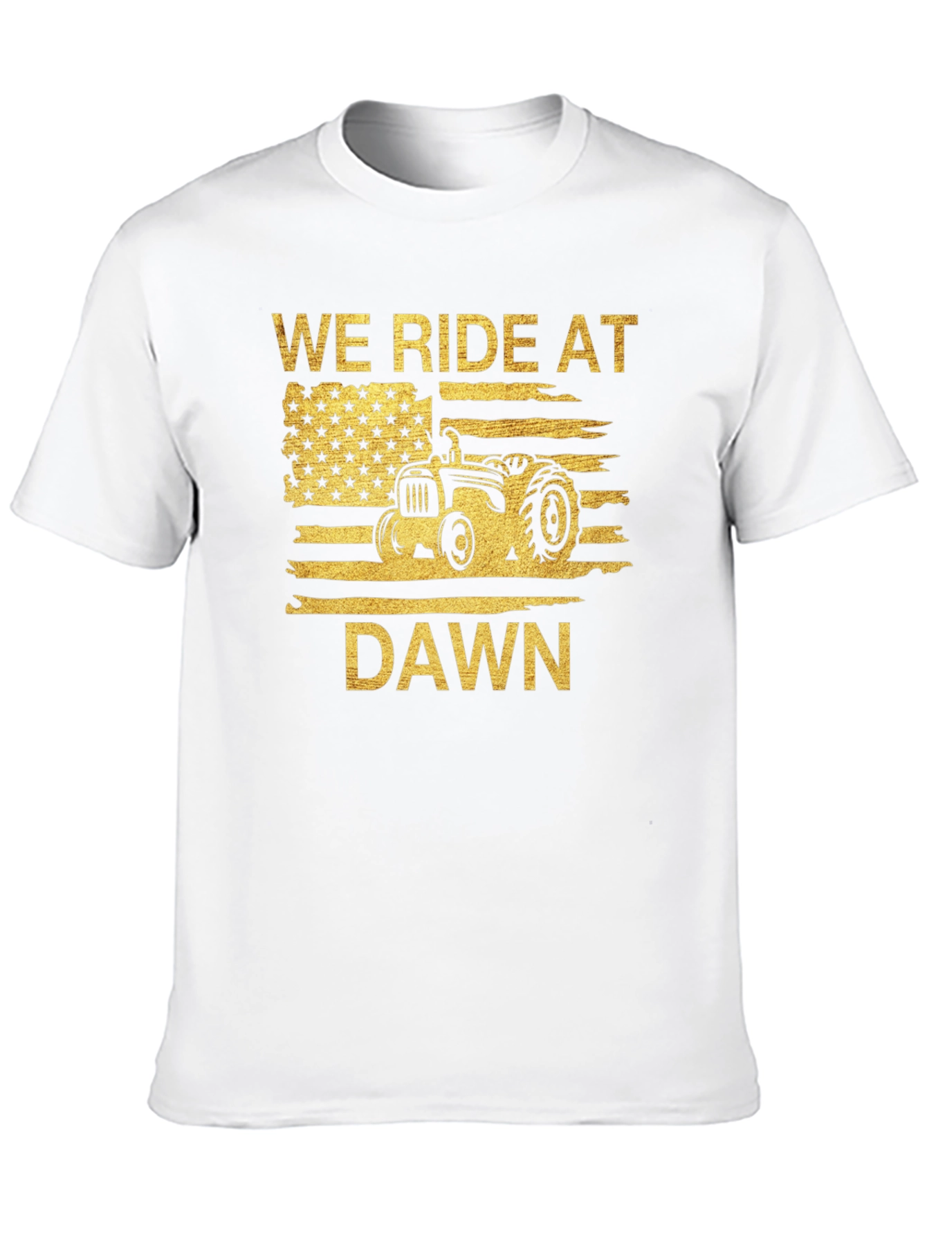We Ride at Dawn Black T-Shirt