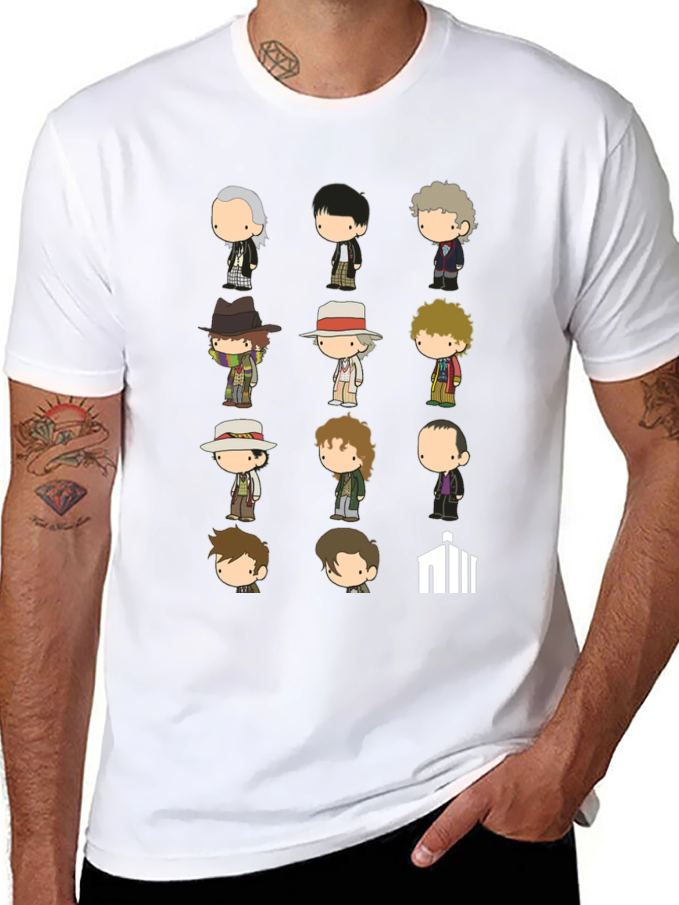 Doctor Who Cartoon T-Shirt
