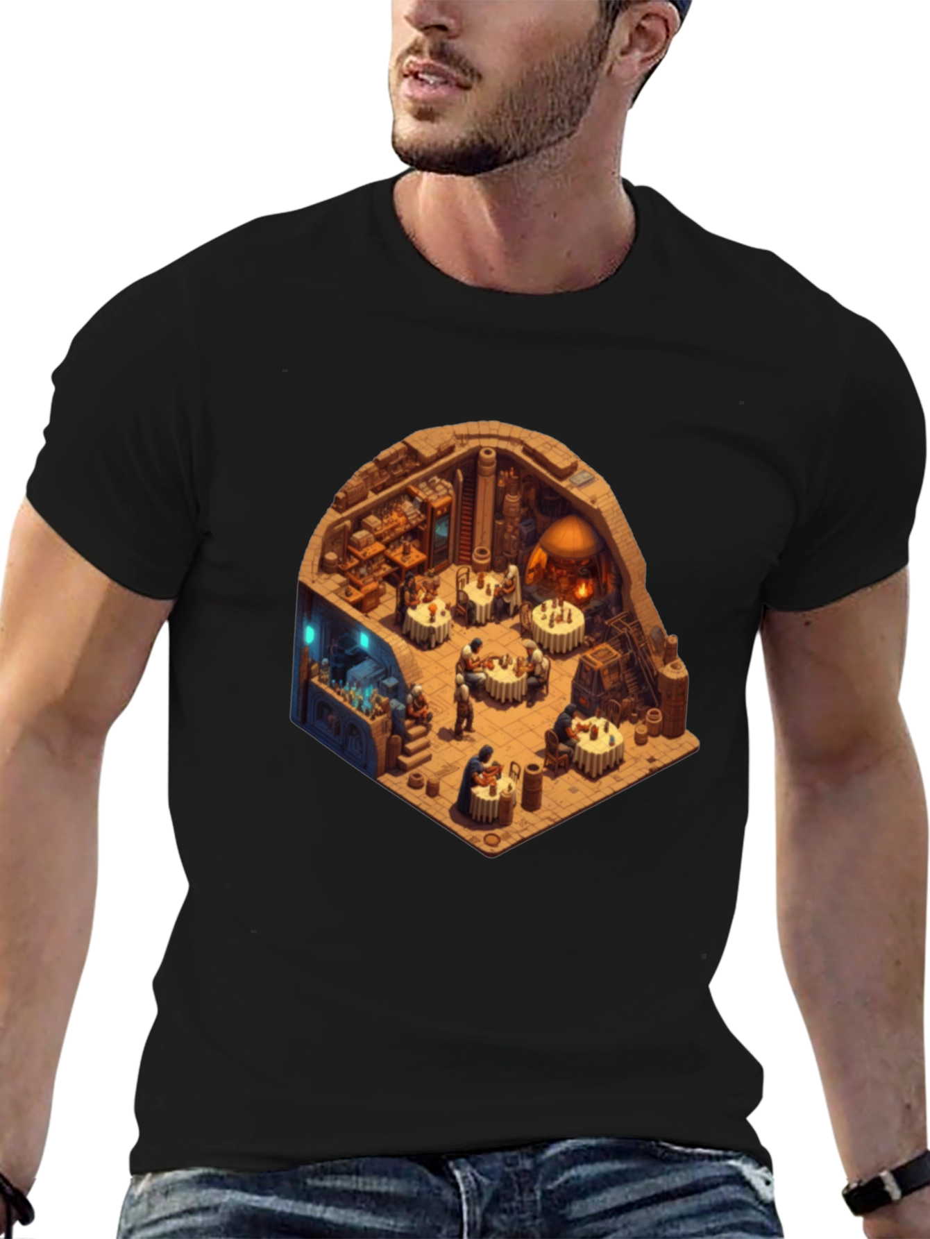 Isometric Tavern T-Shirt