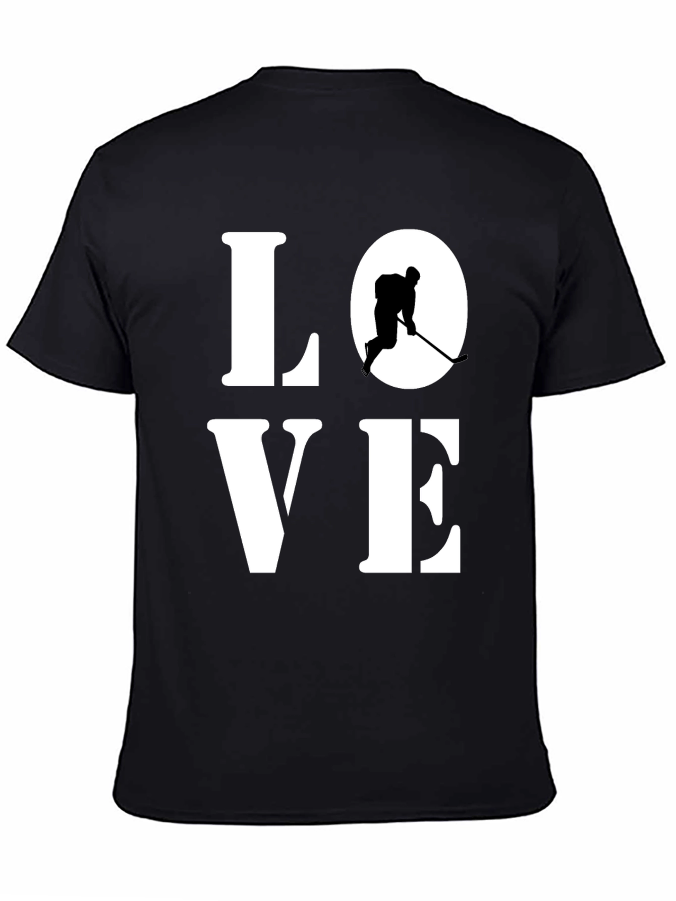 Love Hockey Graphic Tee - Sporty Unisex T-Shirt