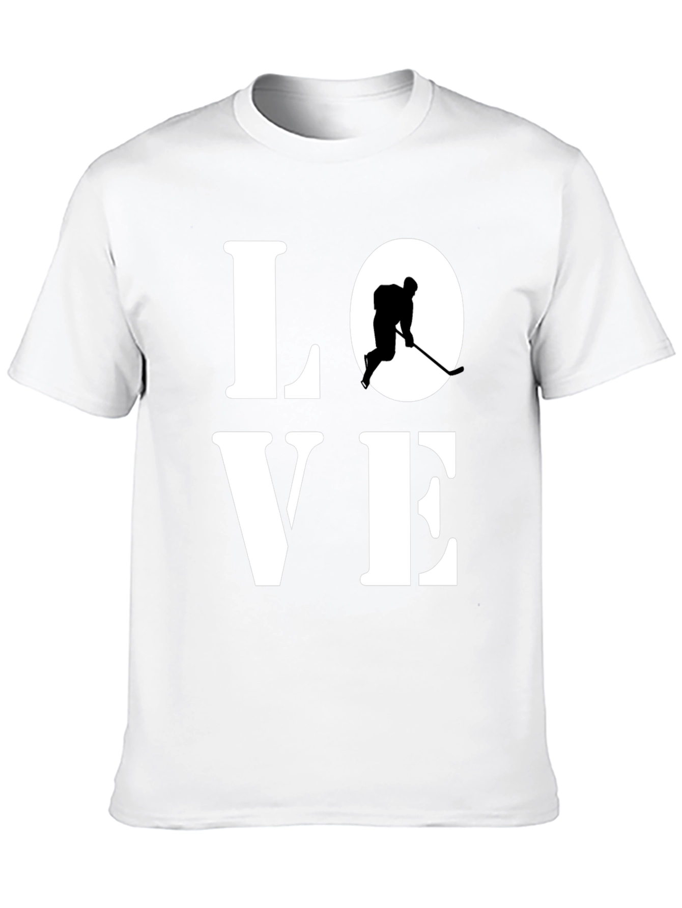 Love Hockey Graphic Tee - Sporty Unisex T-Shirt