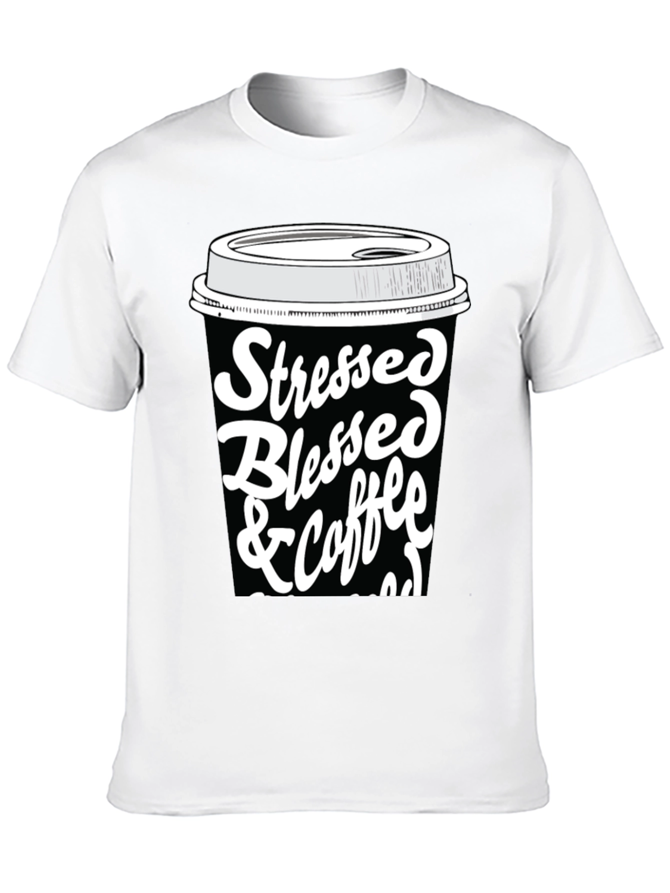 Stressed Blessed & Coffee Obsessed T-Shirt