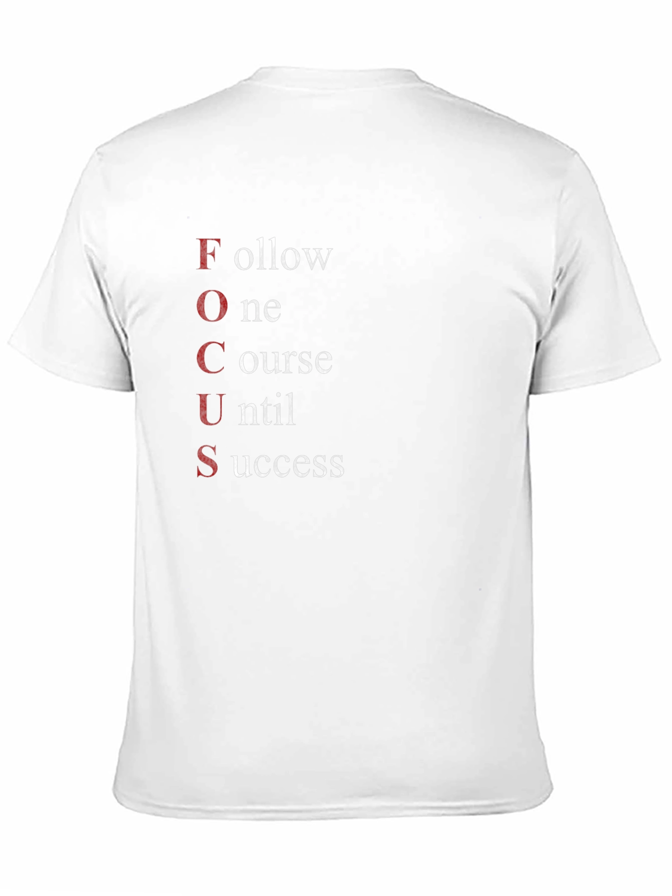 Motivational FOCUS Graphic T-Shirt
