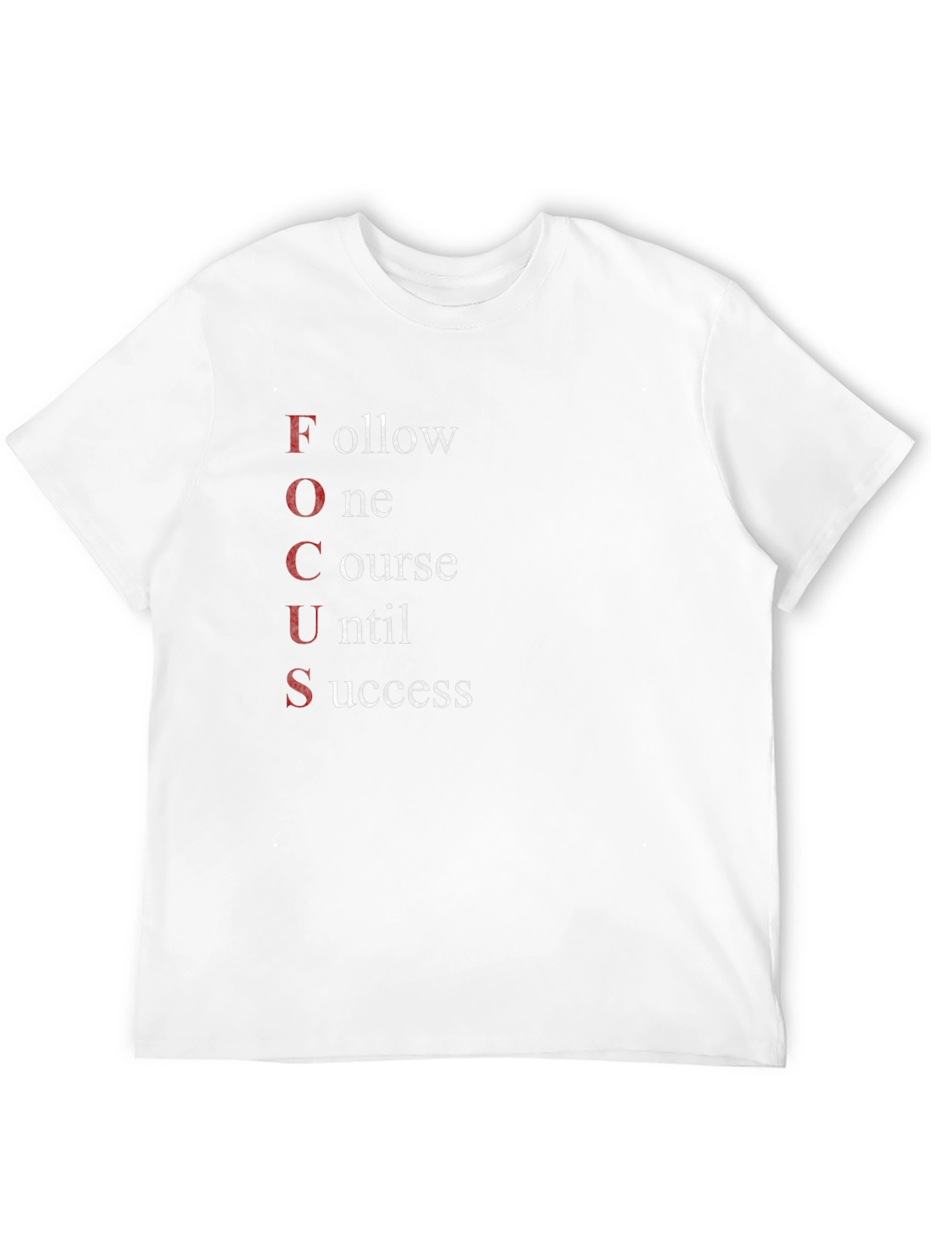 Motivational FOCUS Graphic T-Shirt