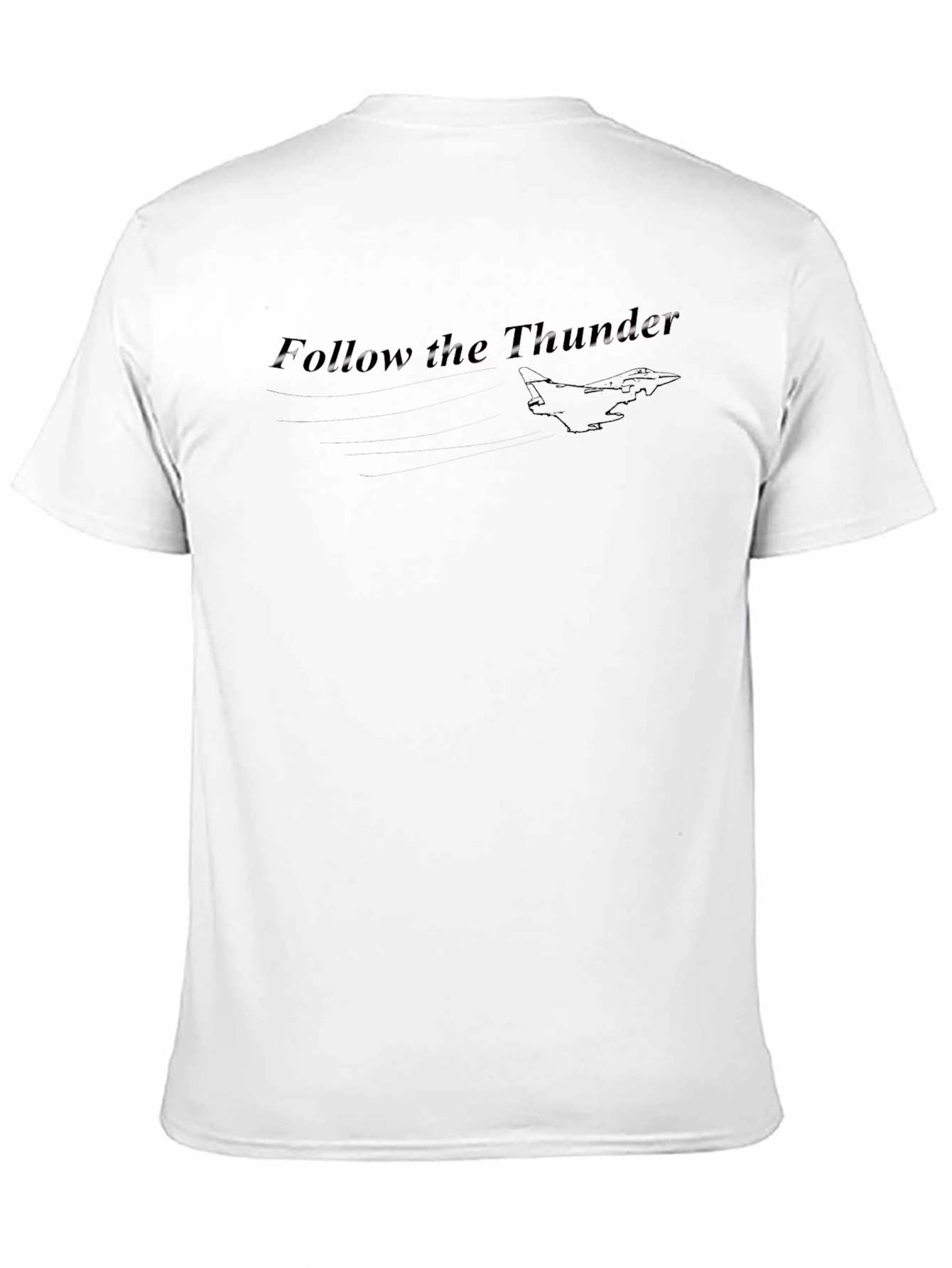 Follow the Thunder Graphic T-Shirt - Black
