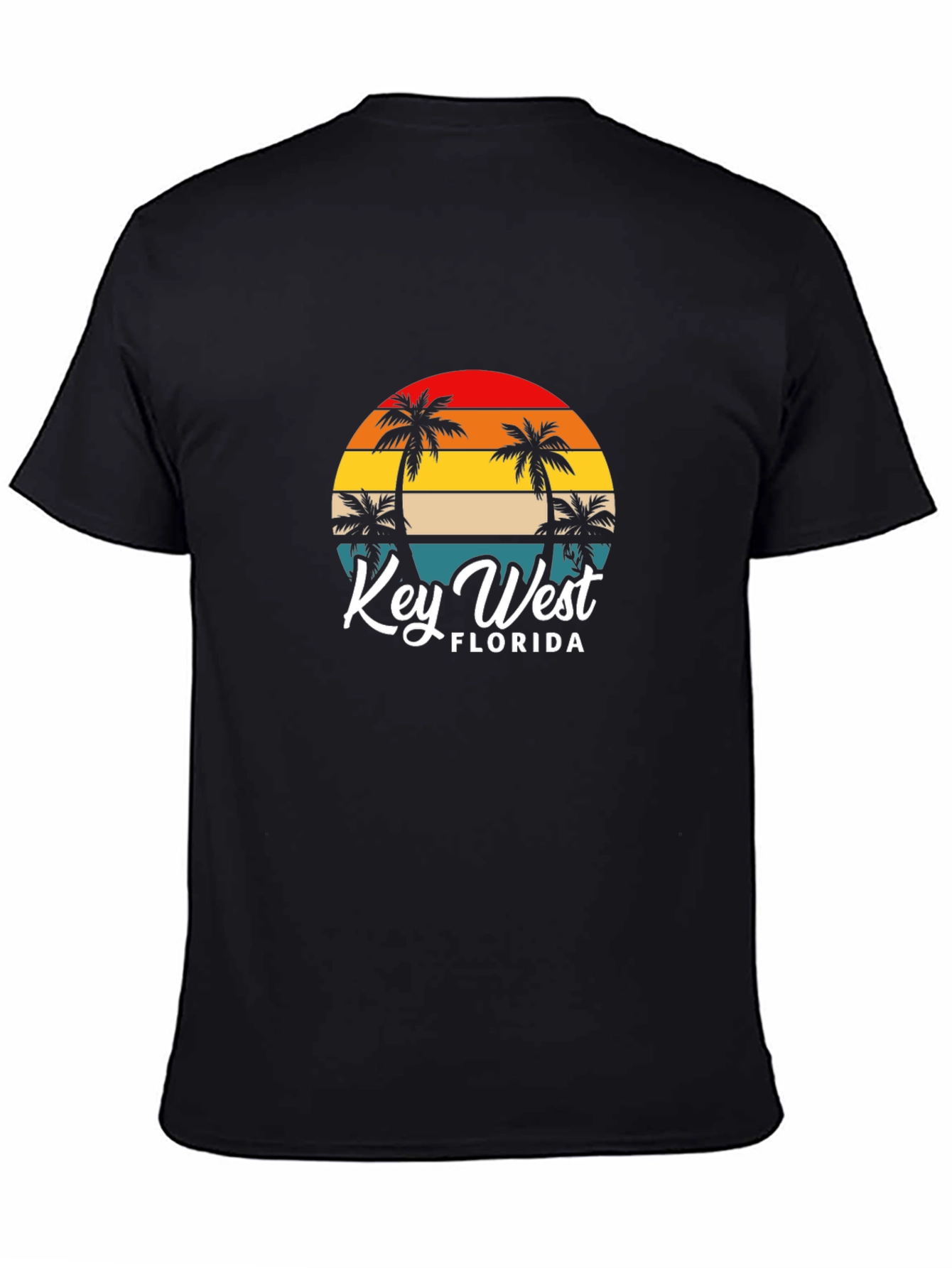 Key West Florida Palm Tree Graphic Tee