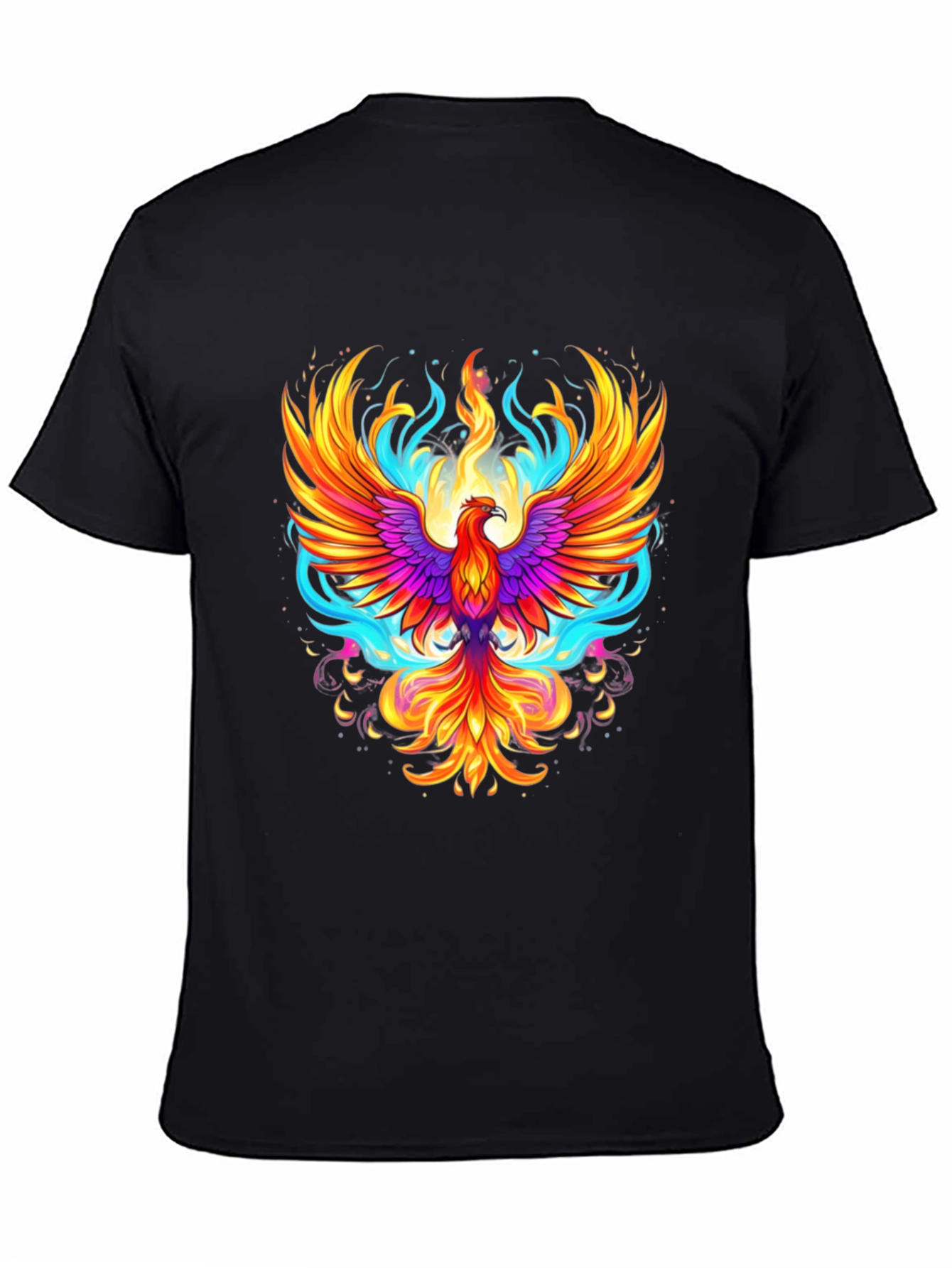 Phoenix Graphic Tee - Mens Black T-Shirt