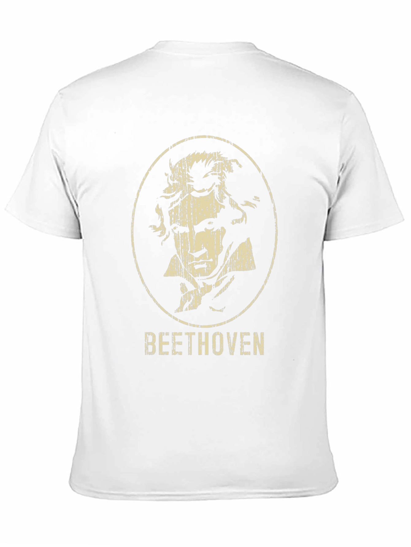 Beethoven Portrait Graphic Tee - Classic Musician T-Shirt