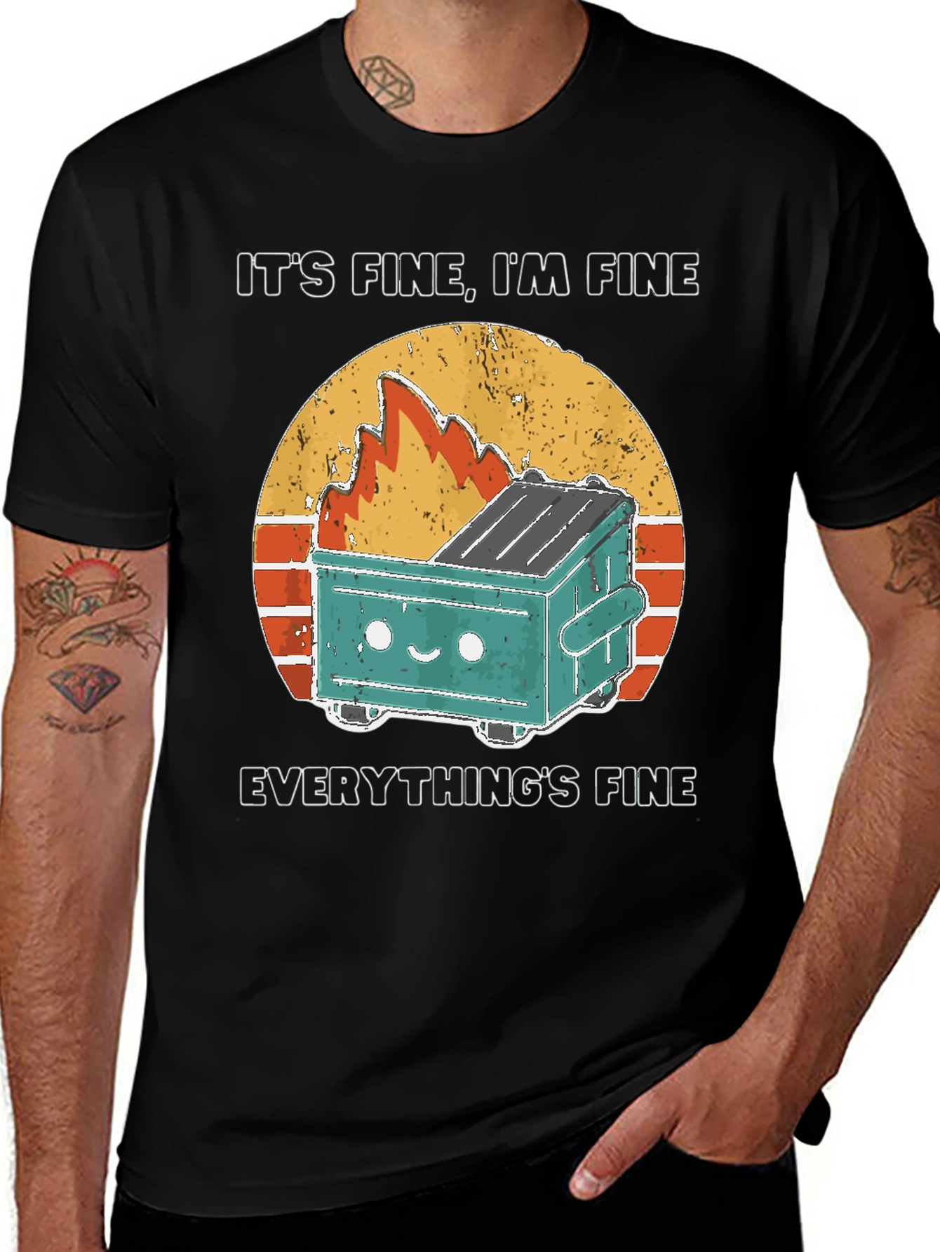 Its Fine Im Fine Everythings Fine T-Shirt