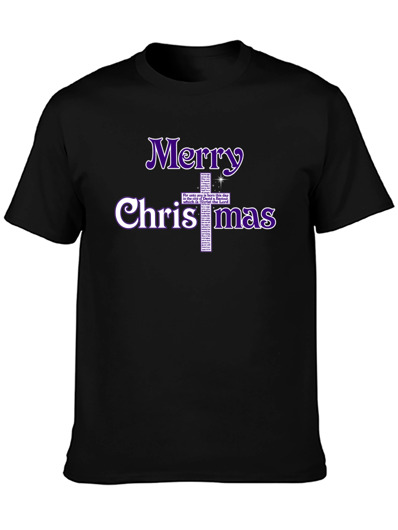 Religious Merry Christmas T-Shirt - Christian Holiday Tee