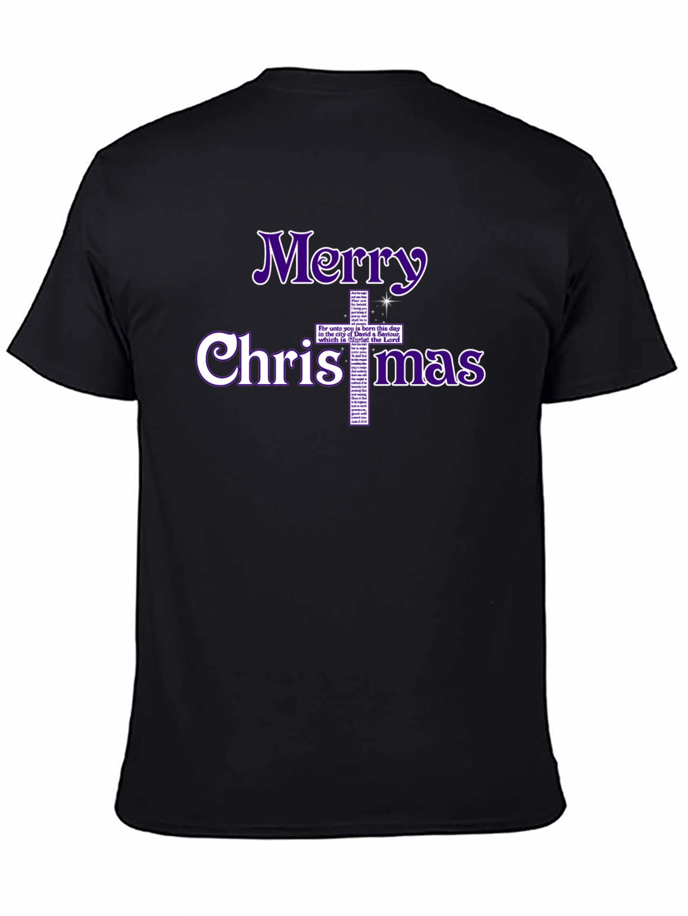 Religious Merry Christmas T-Shirt - Christian Holiday Tee
