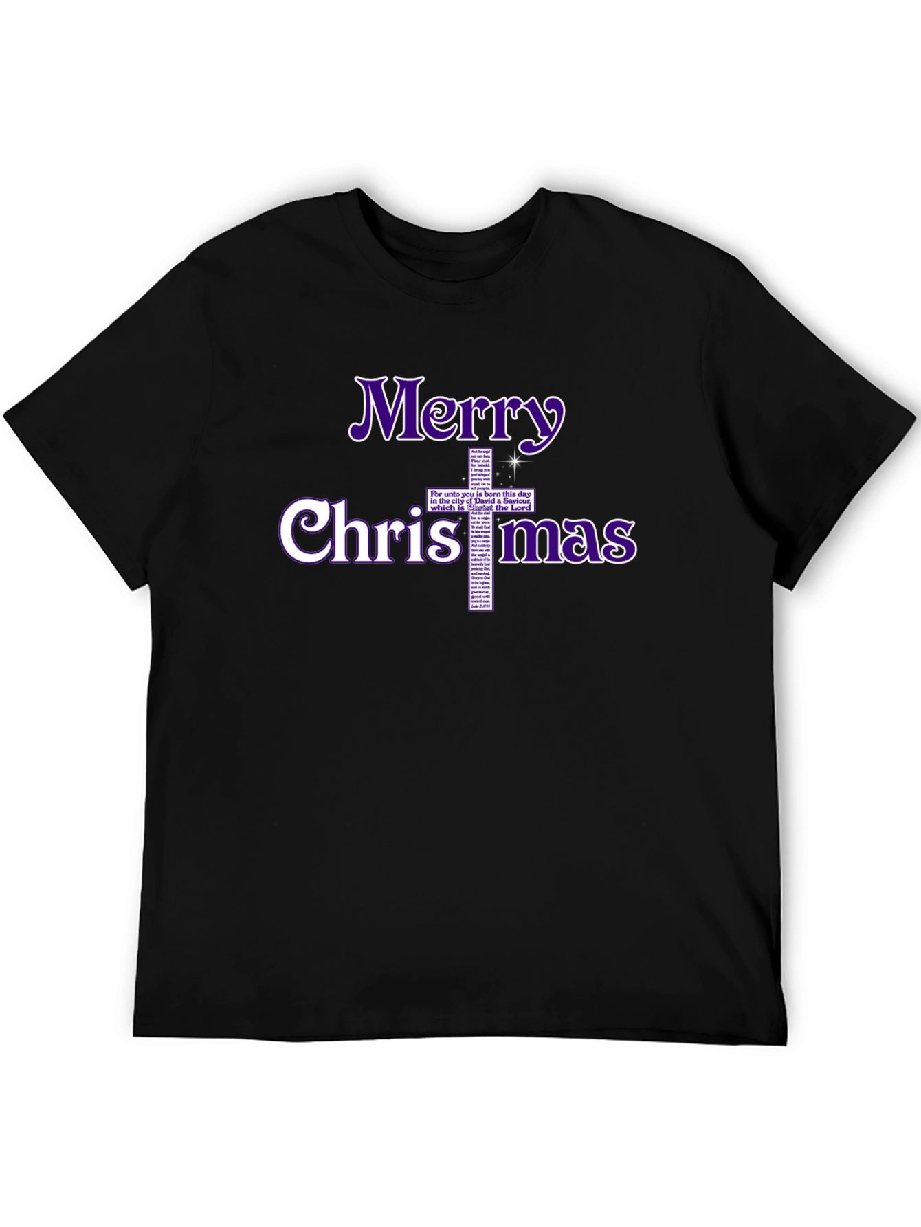 Religious Merry Christmas T-Shirt - Christian Holiday Tee
