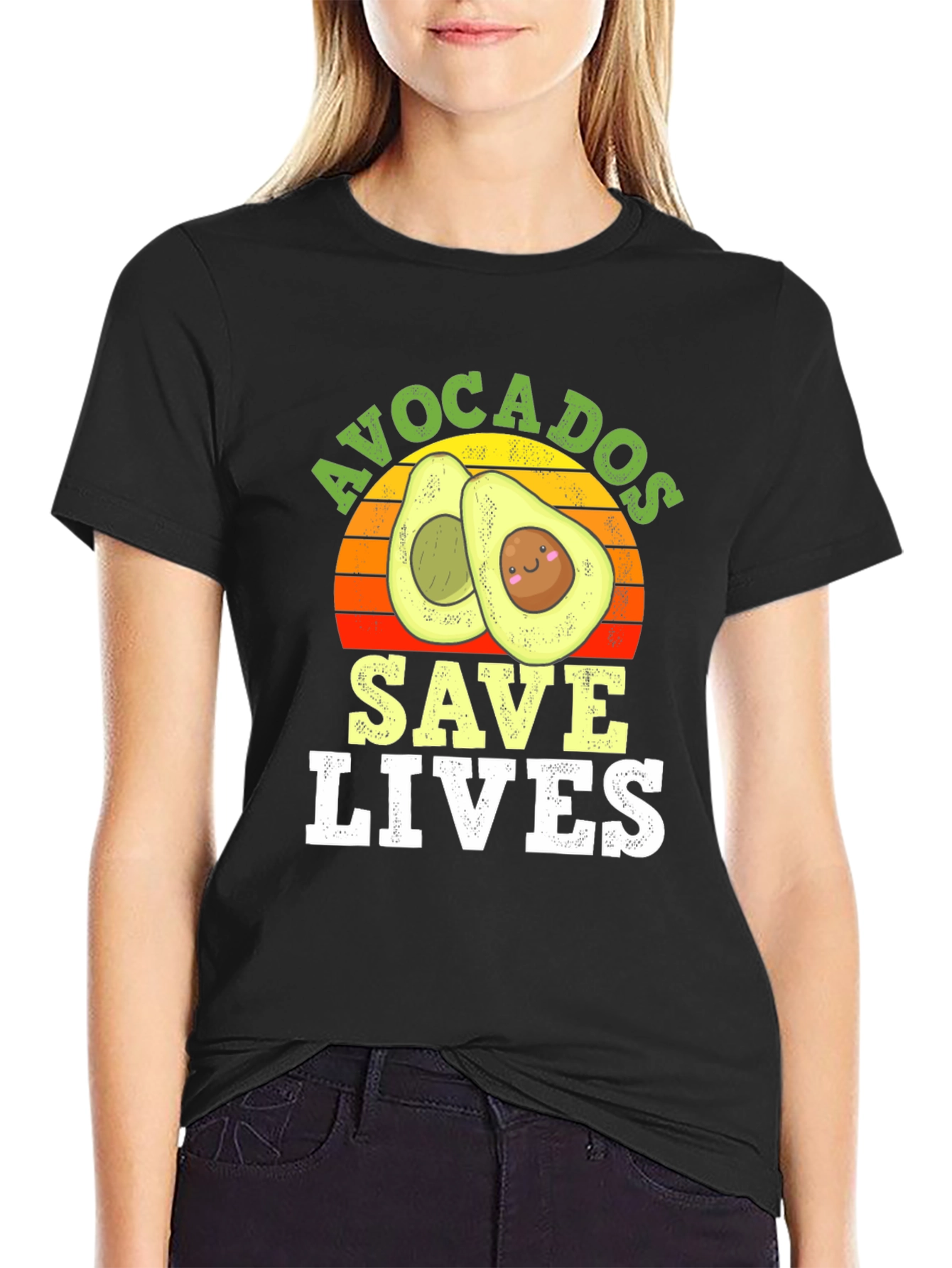 Avocados Save Lives Graphic Tee