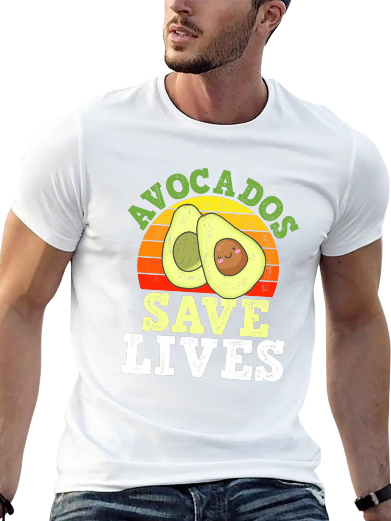 Avocados Save Lives Graphic Tee
