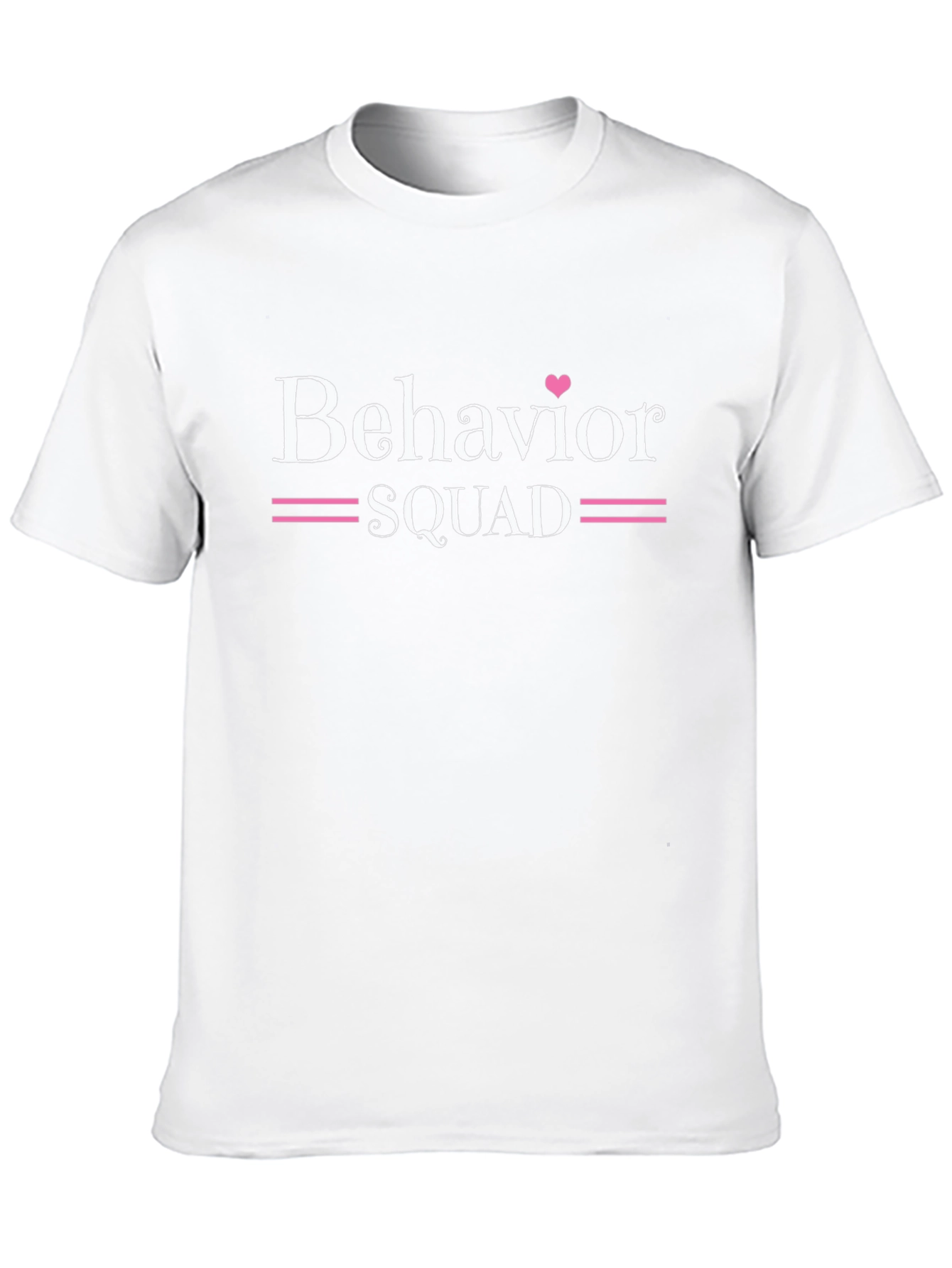 Behavior Squad Black Cotton T-Shirt