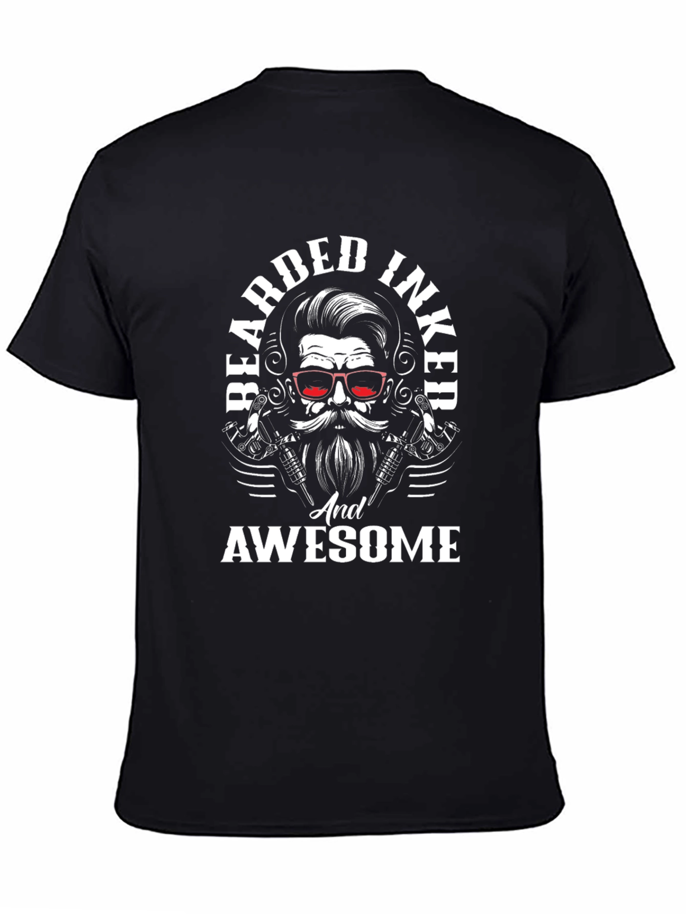 Bearded Inked and Awesome T-Shirt