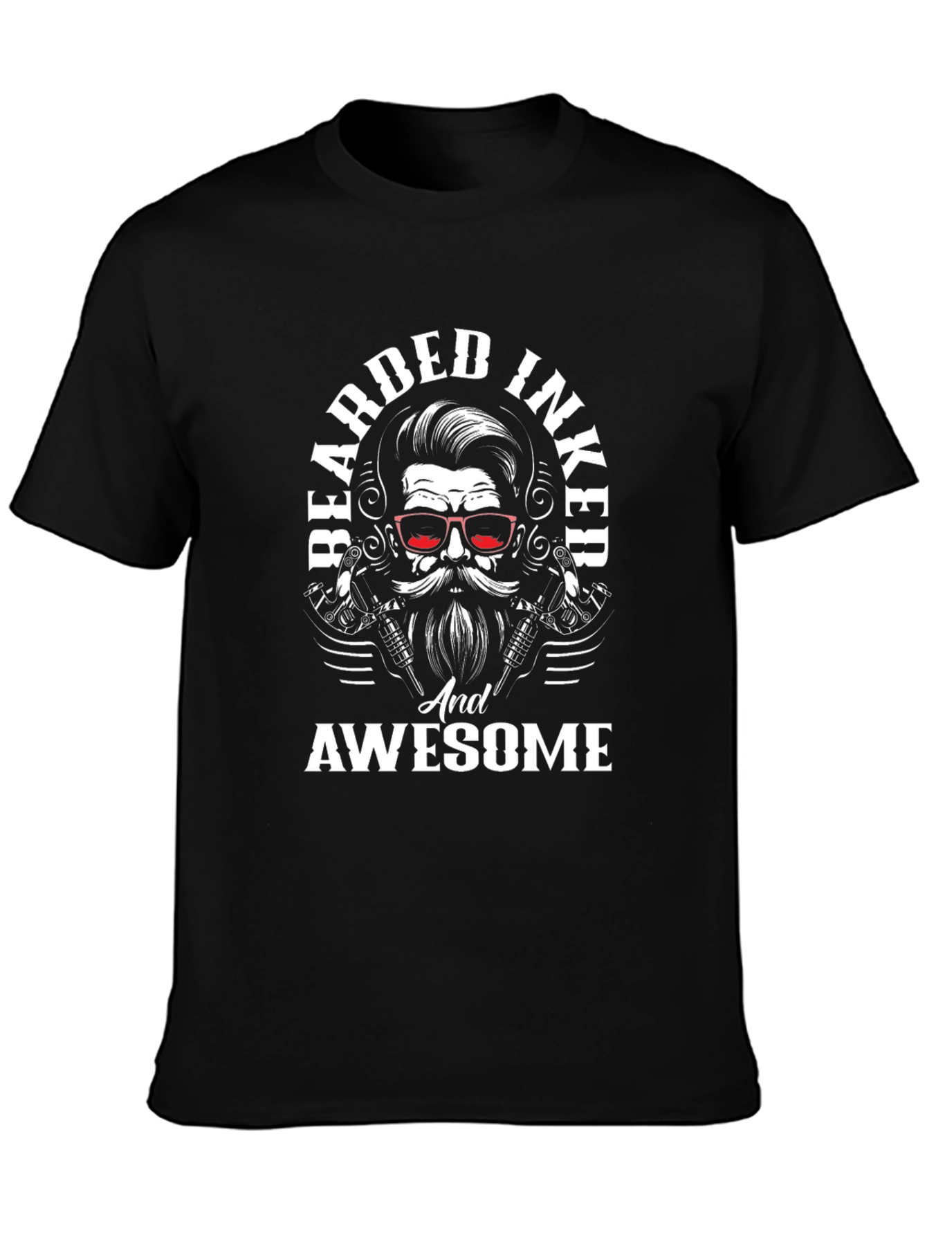 Bearded Inked and Awesome T-Shirt