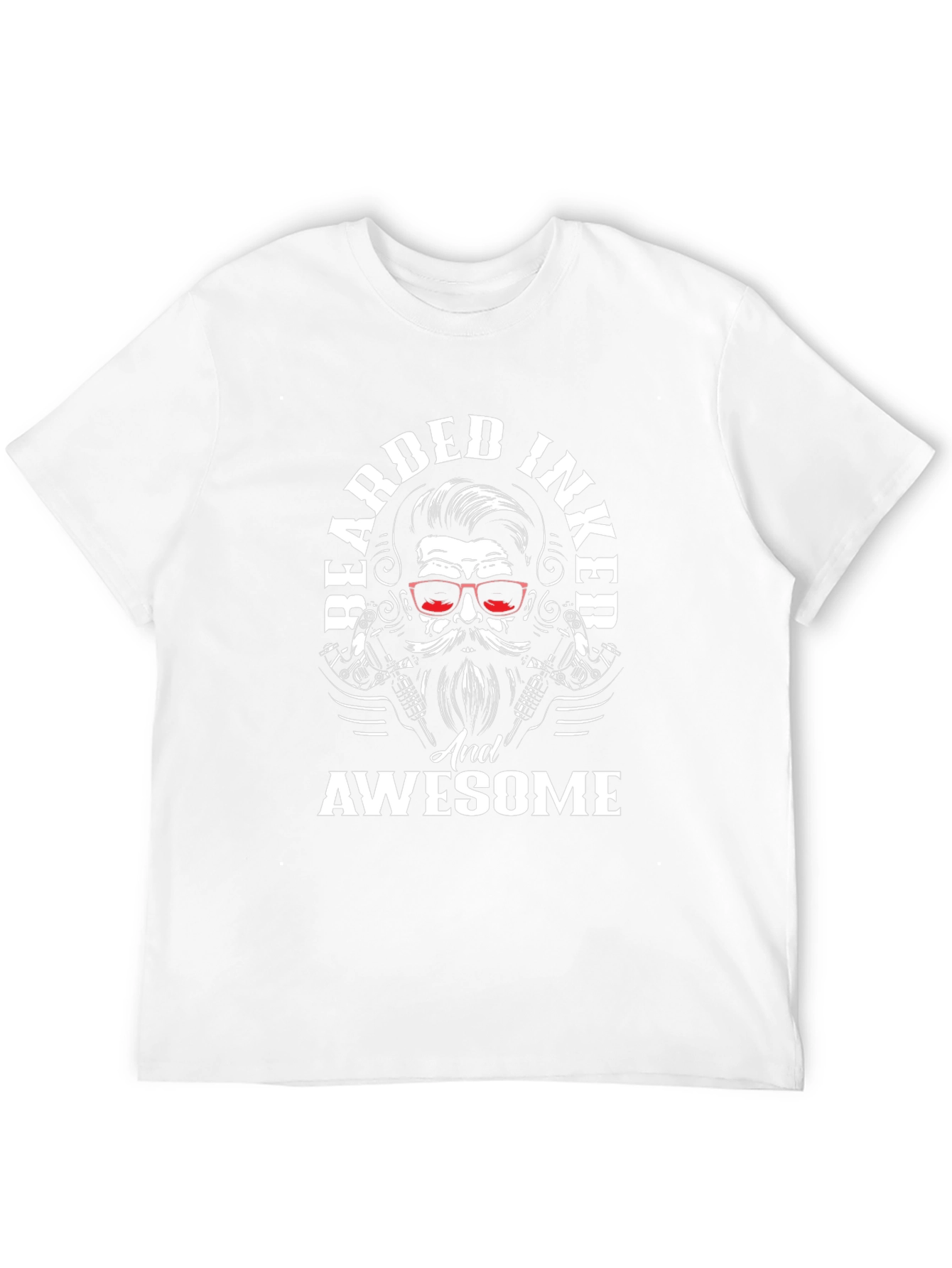 Bearded Inked and Awesome T-Shirt