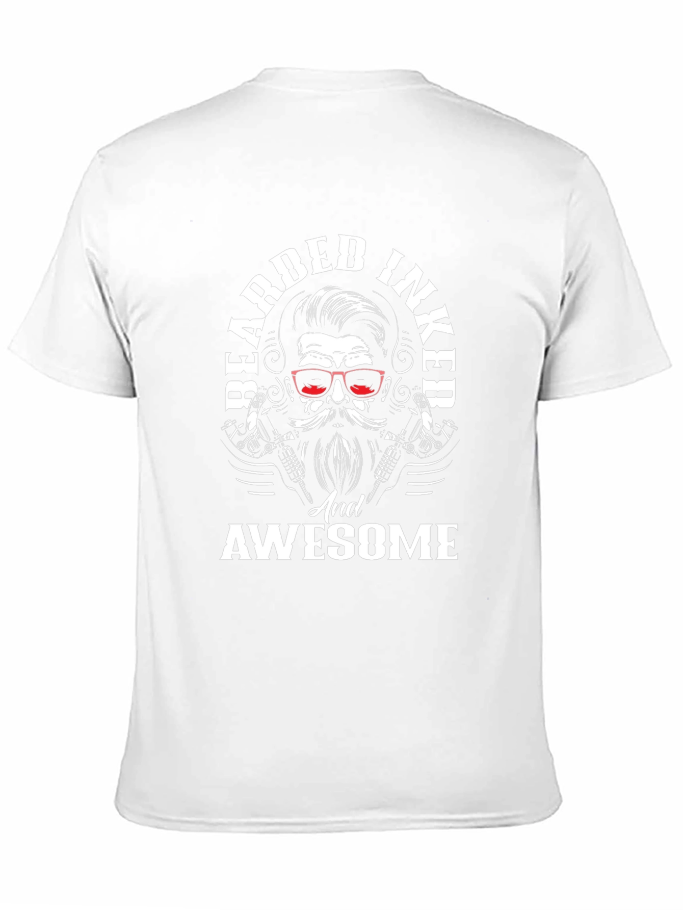 Bearded Inked and Awesome T-Shirt