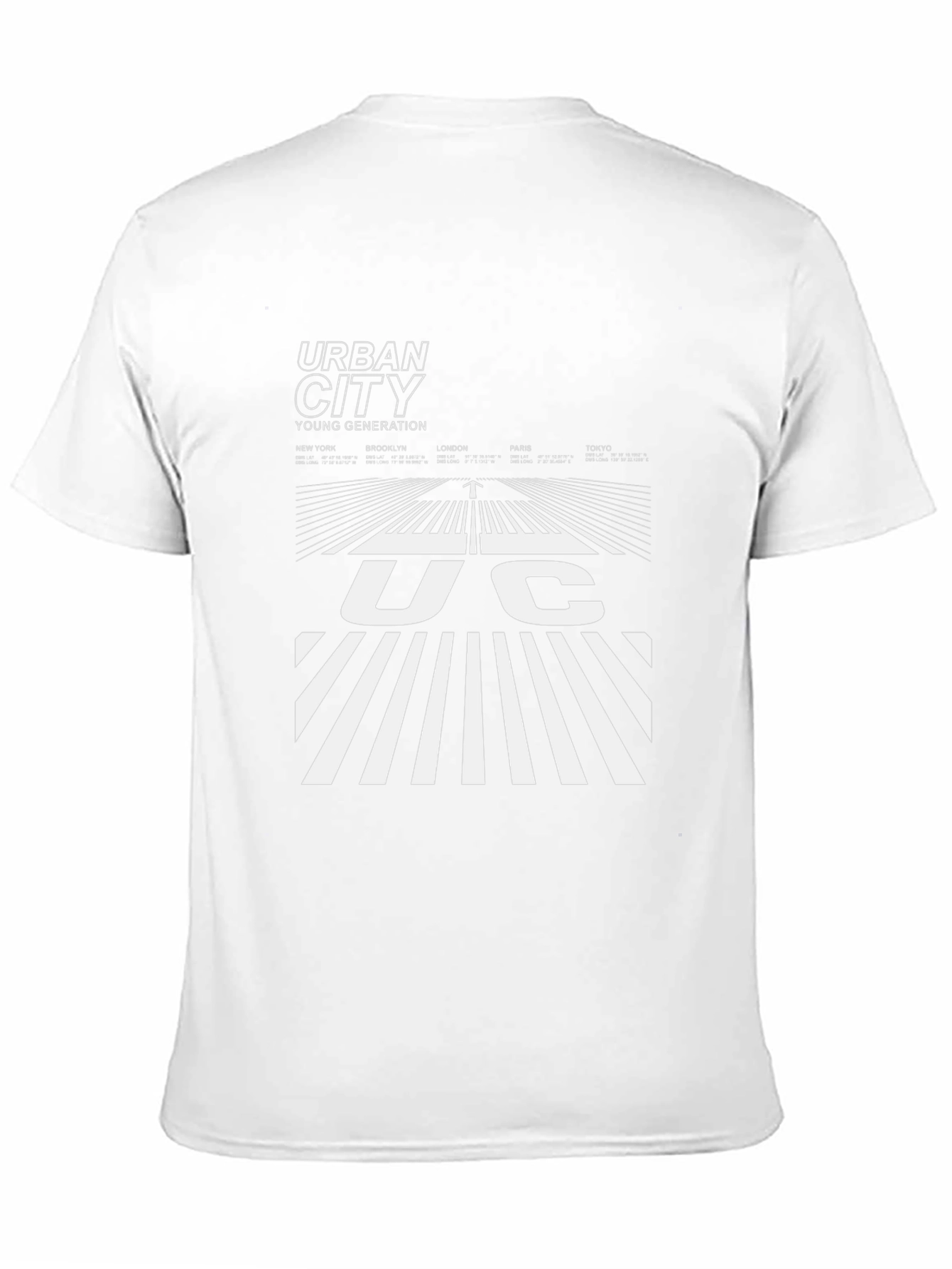 Urban City Graphic Tee - Black Cotton Blend