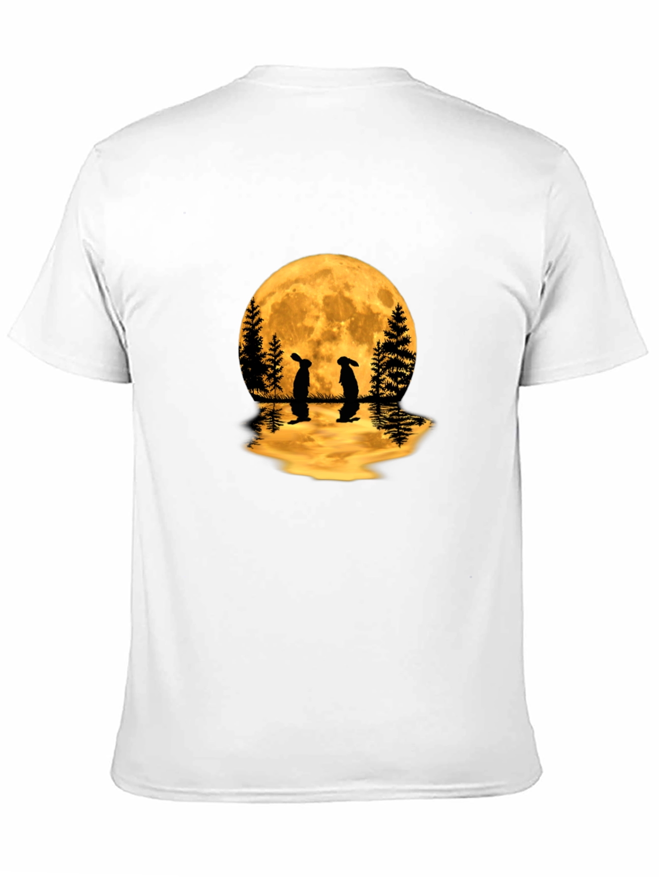 Moonlit Rabbits Graphic Tee