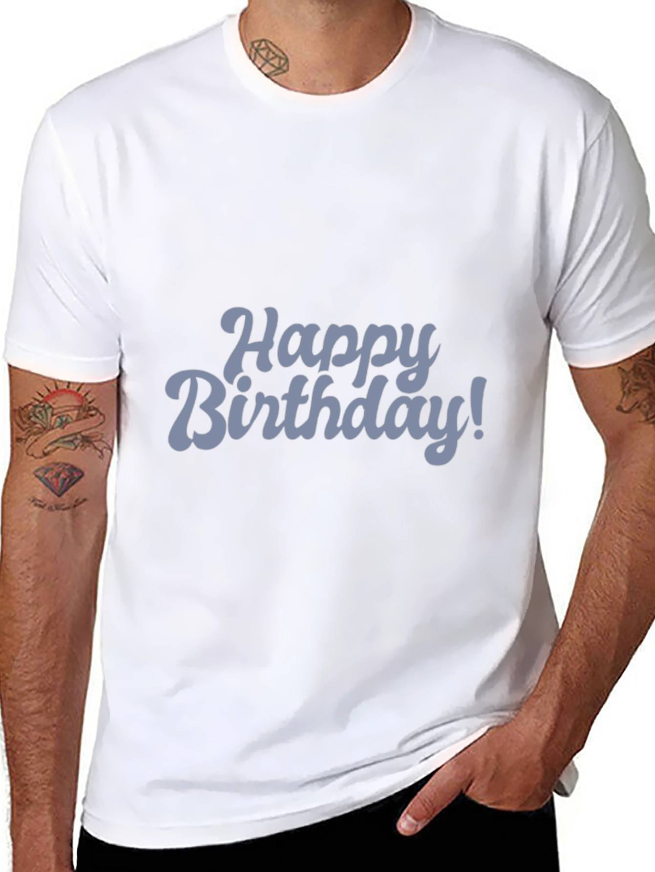 Happy Birthday T-Shirt - Stylish Celebration Wear