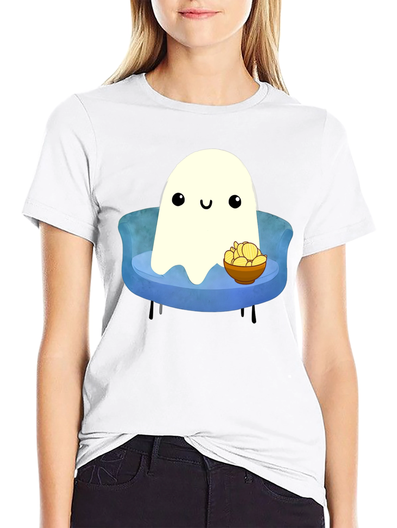 Ghost Chips Graphic T-Shirt