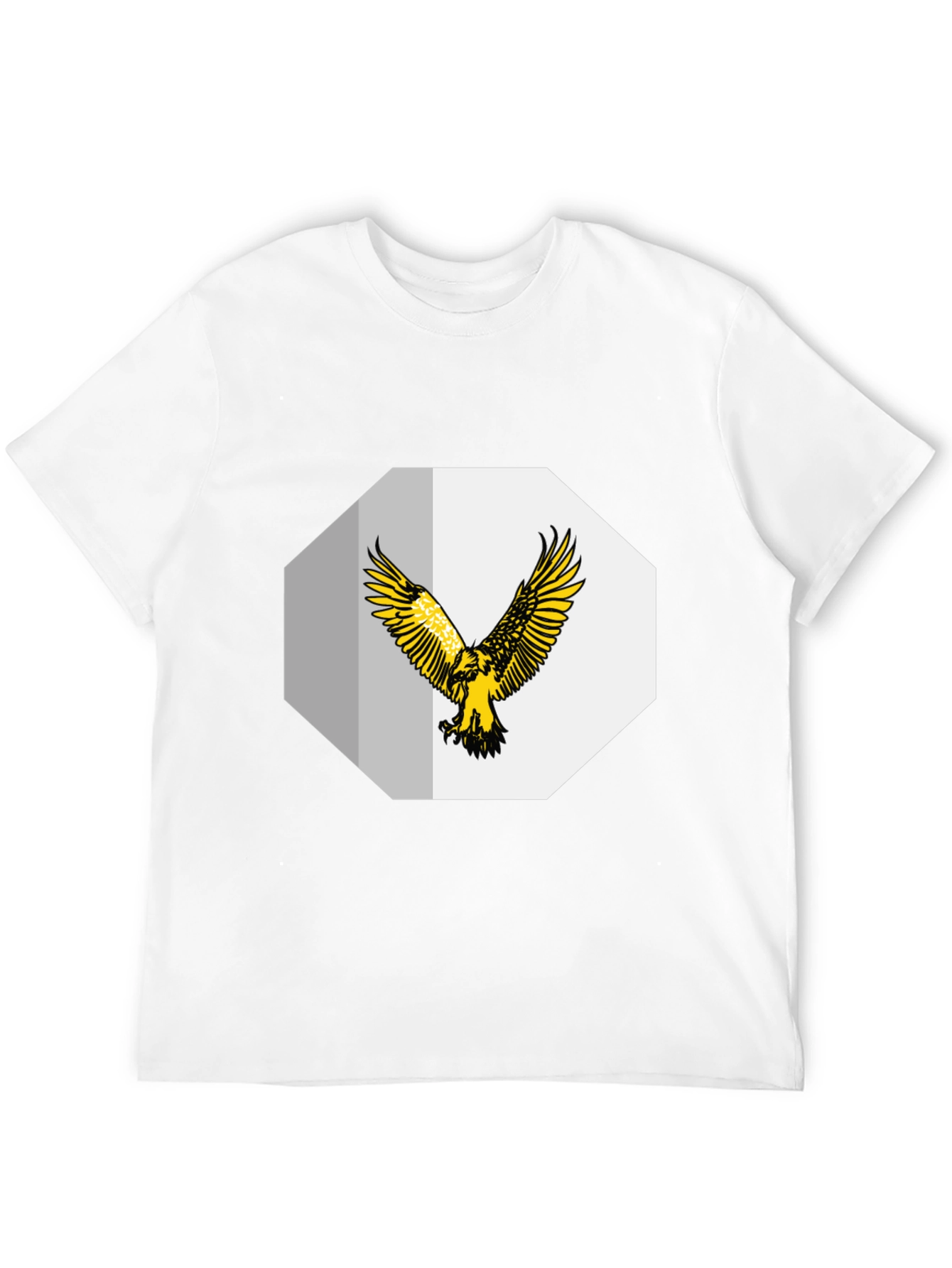 Eagle Graphic Tee - Stylish Mens Black T-Shirt