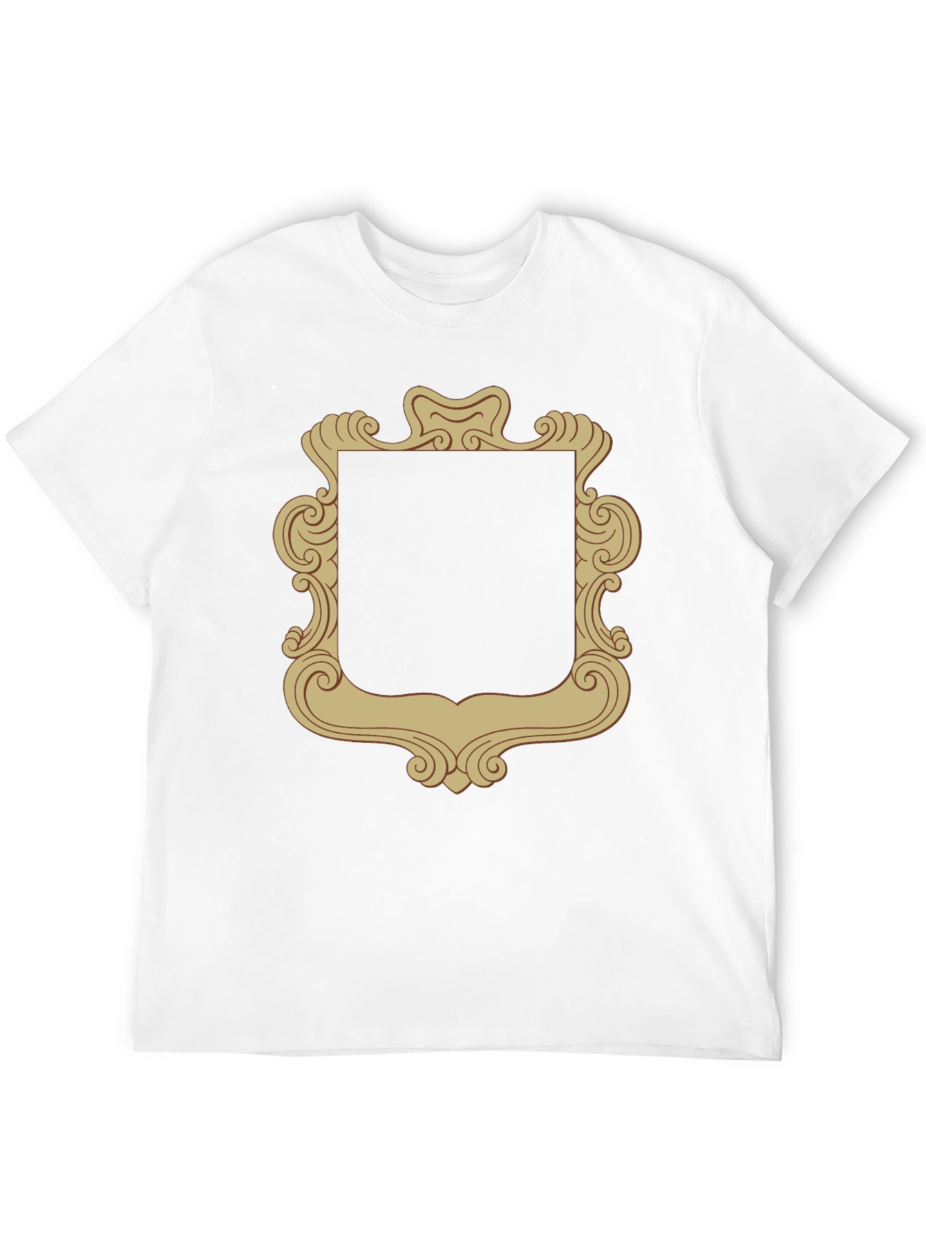 Ornate Frame Graphic Tee - Black