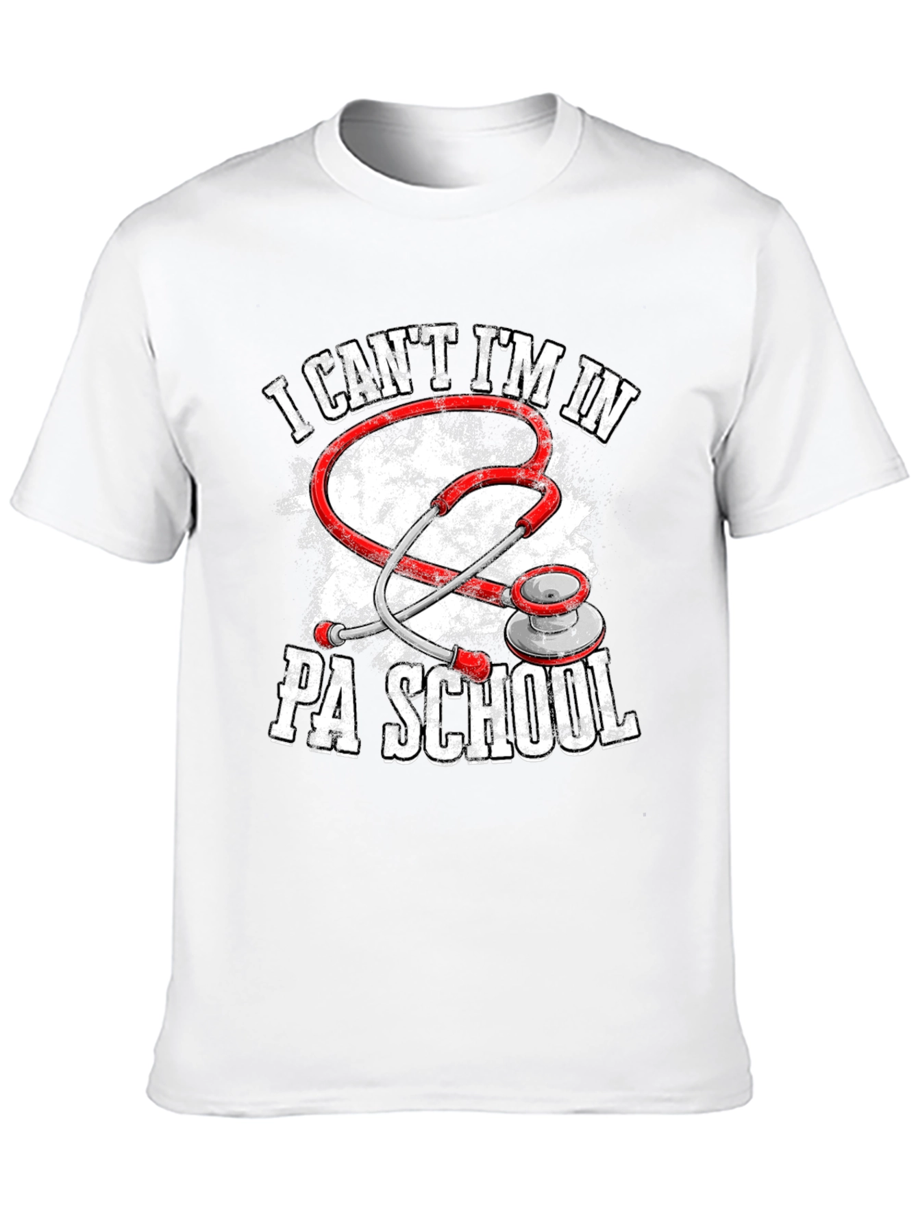 PA School Stethoscope Graphic Tee