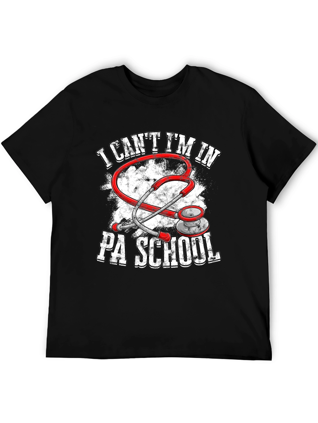 PA School Stethoscope Graphic Tee