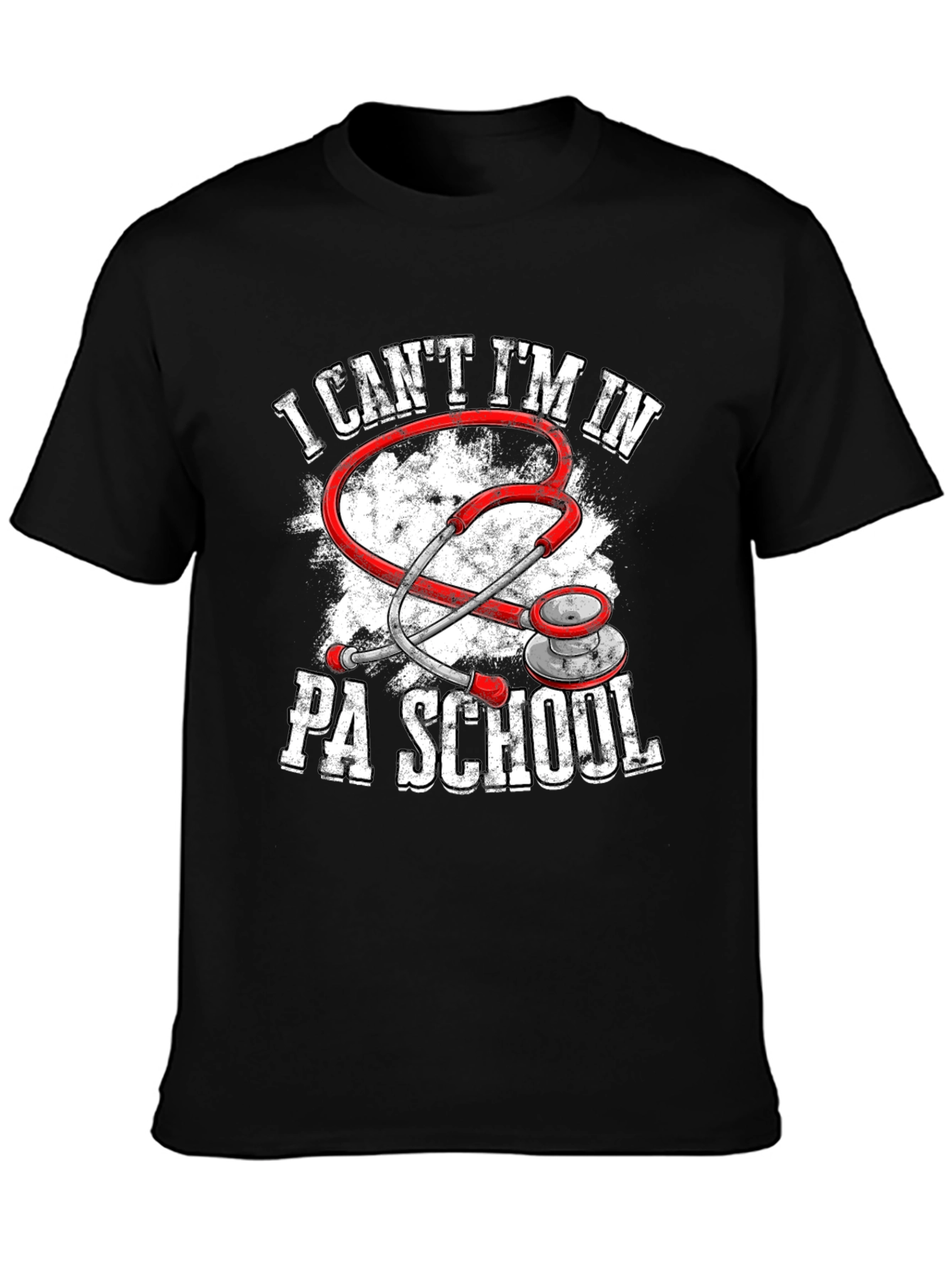 PA School Stethoscope Graphic Tee