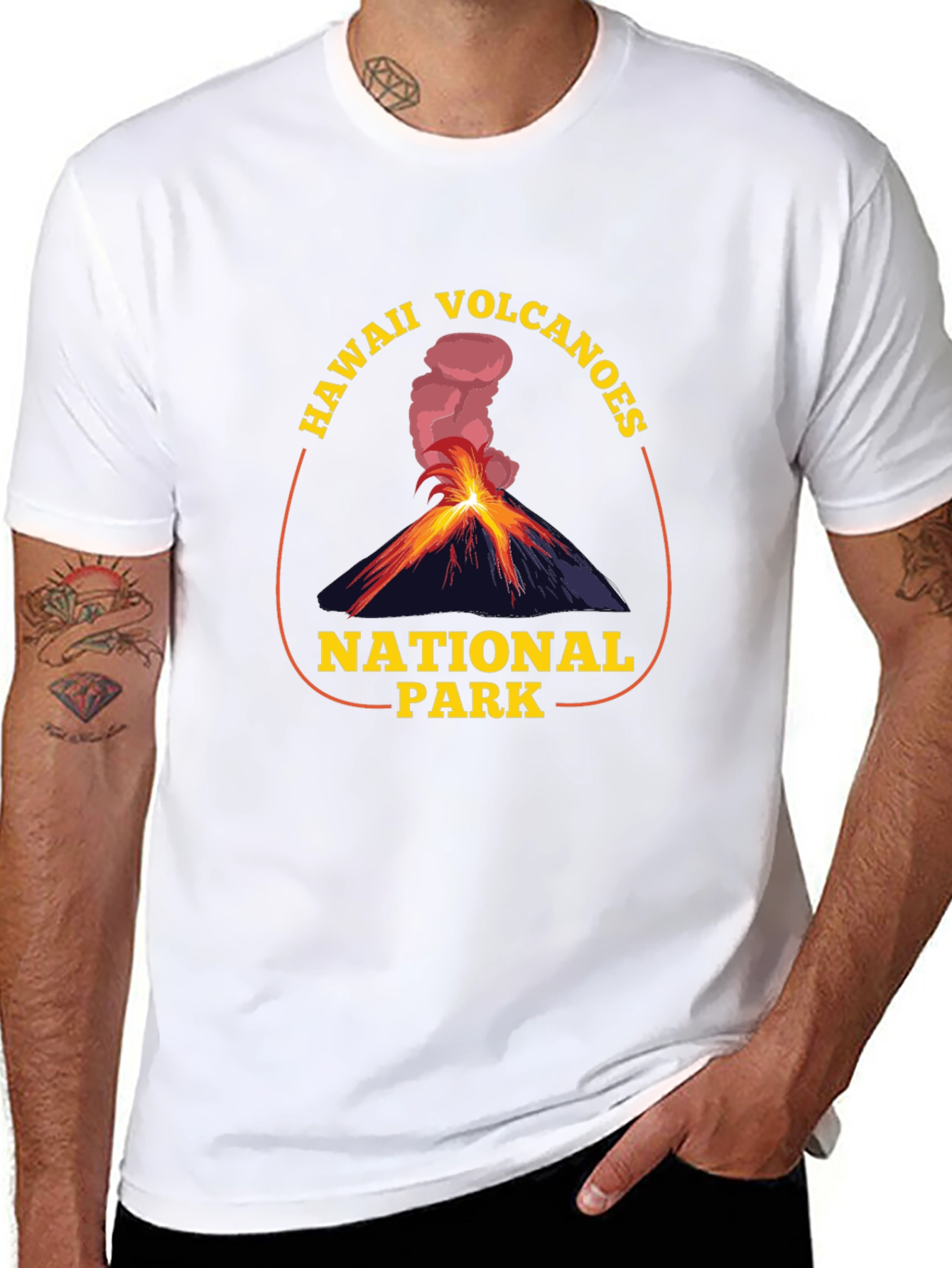 Hawaii Volcanoes National Park Graphic T-Shirt