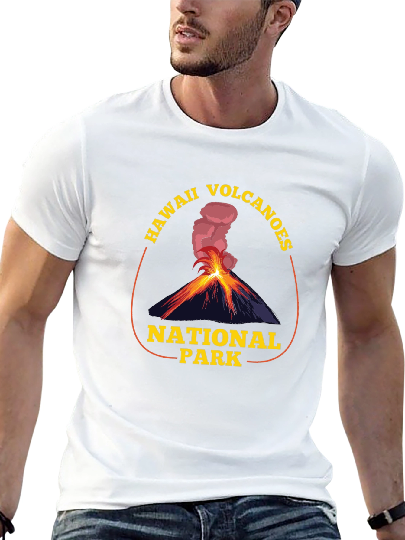 Hawaii Volcanoes National Park Graphic T-Shirt