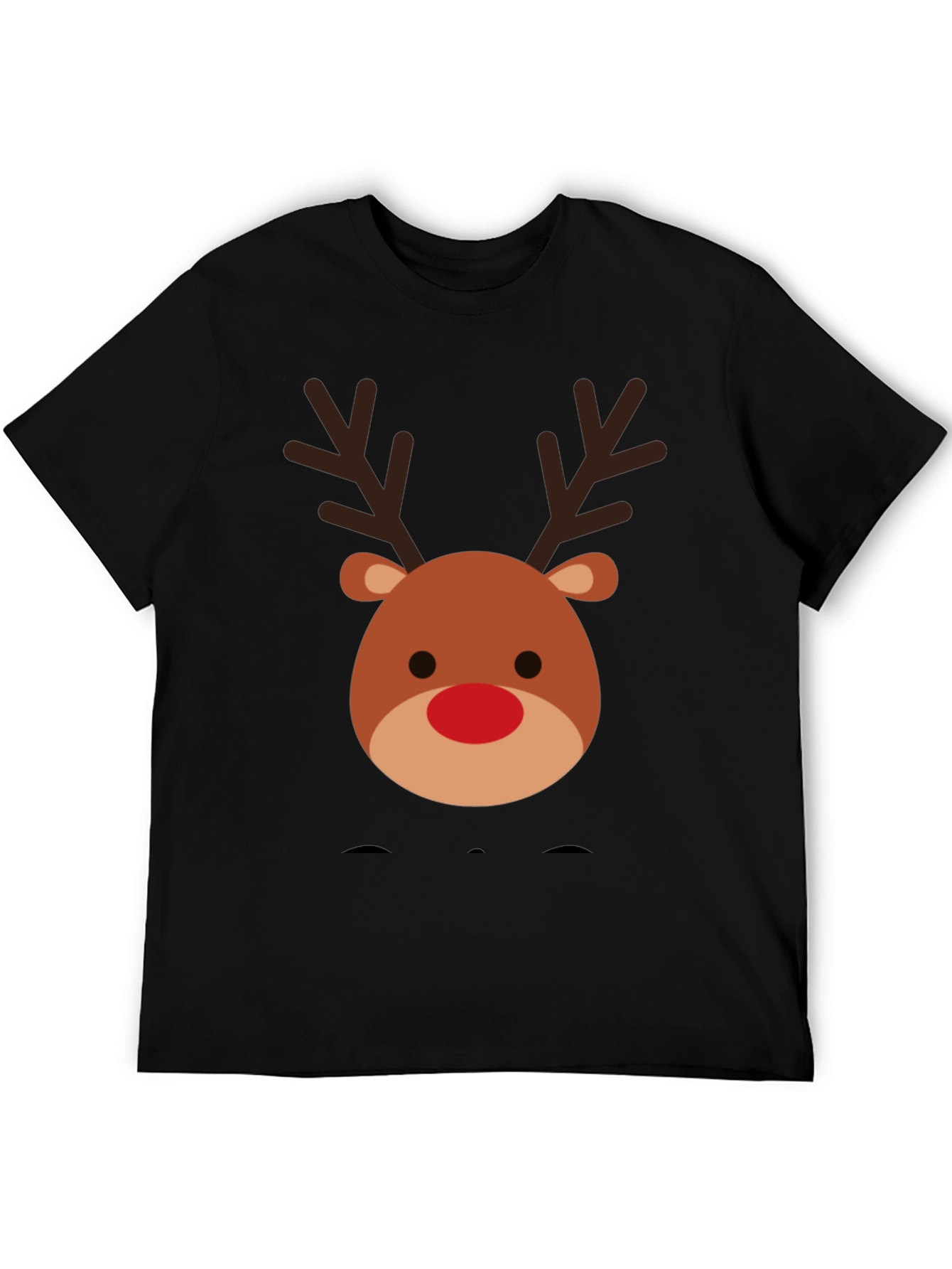 Reindeer Graphic Tee - Festive Holiday Style