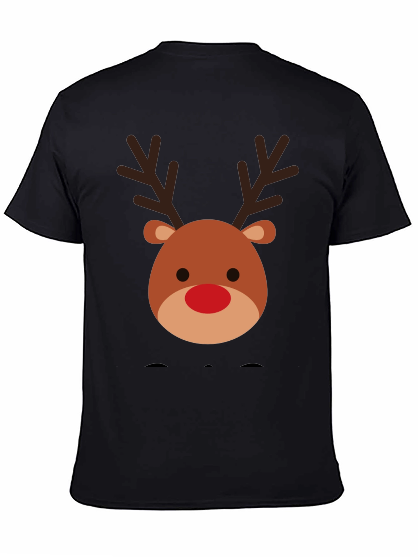 Reindeer Graphic Tee - Festive Holiday Style