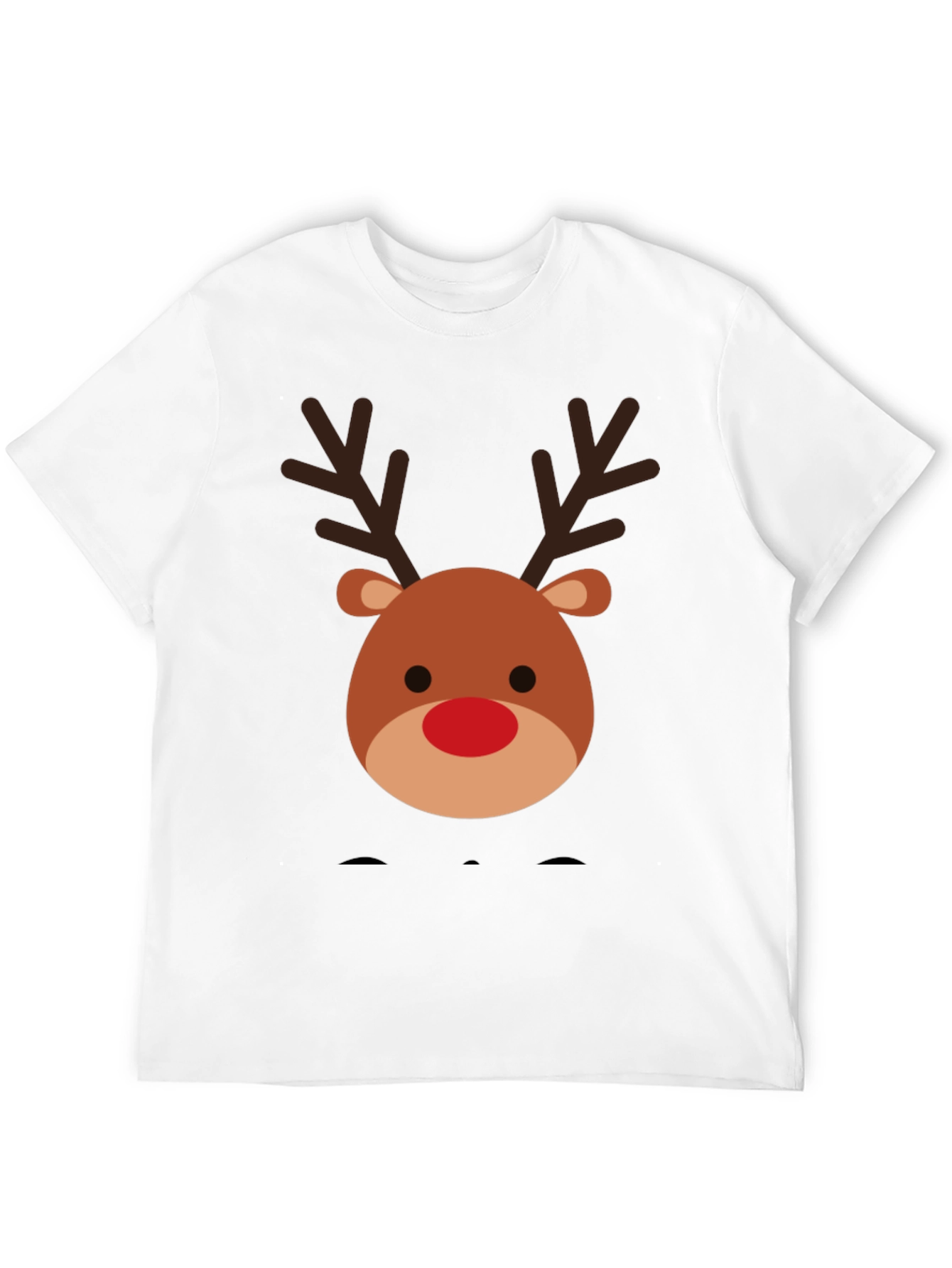 Reindeer Graphic Tee - Festive Holiday Style