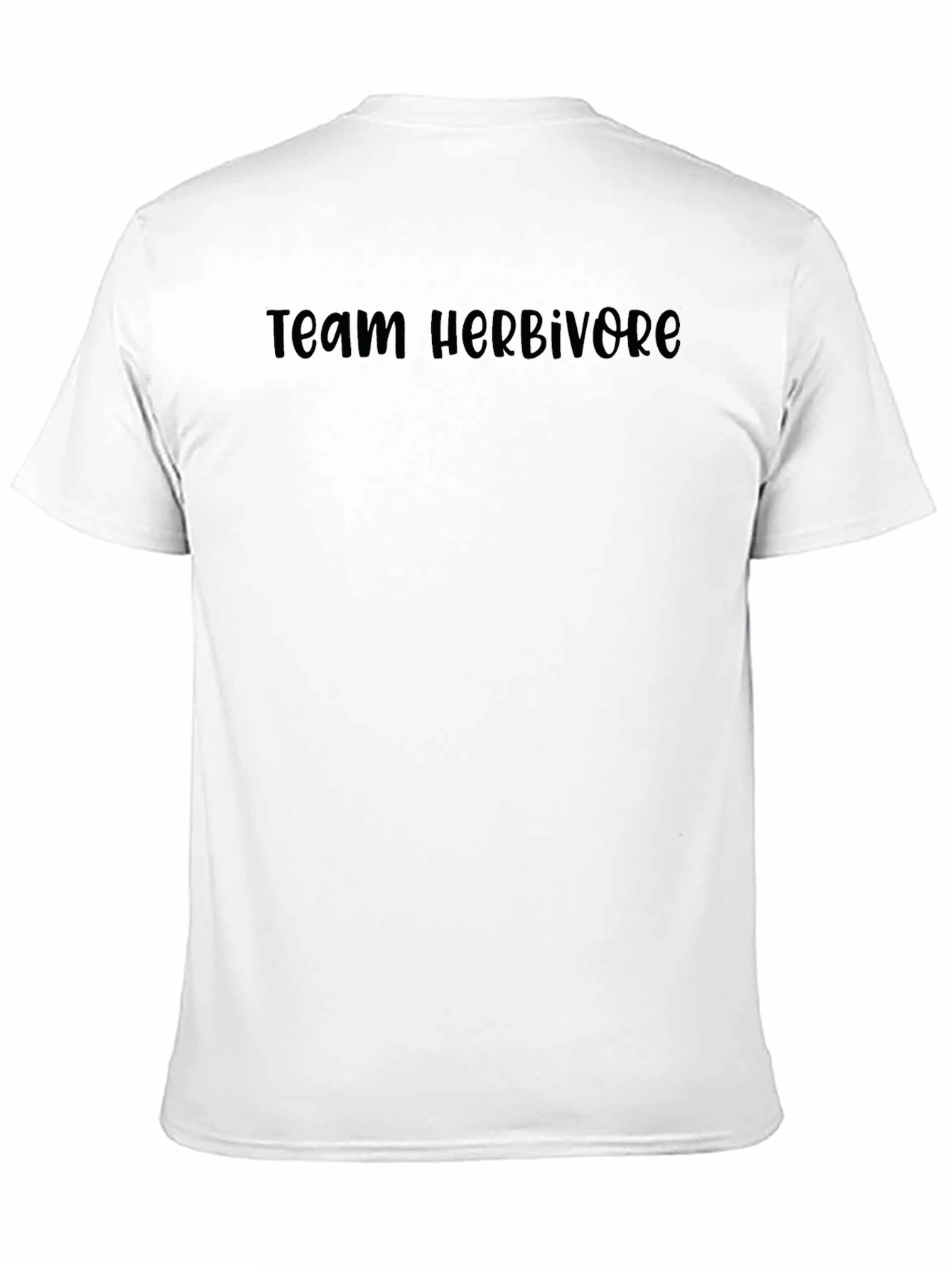 Team Herbivore Black Graphic Tee