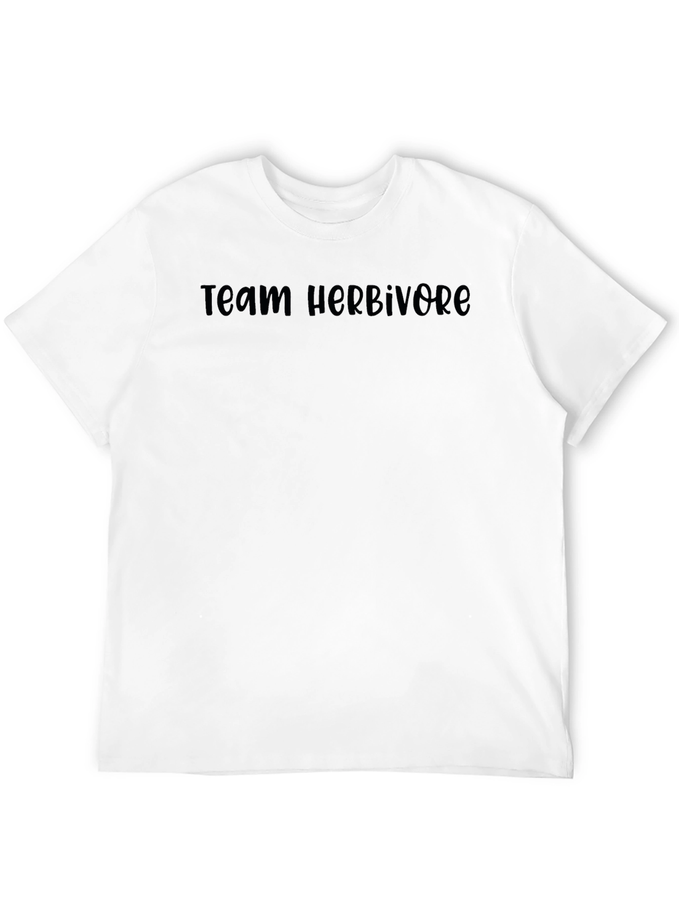 Team Herbivore Black Graphic Tee